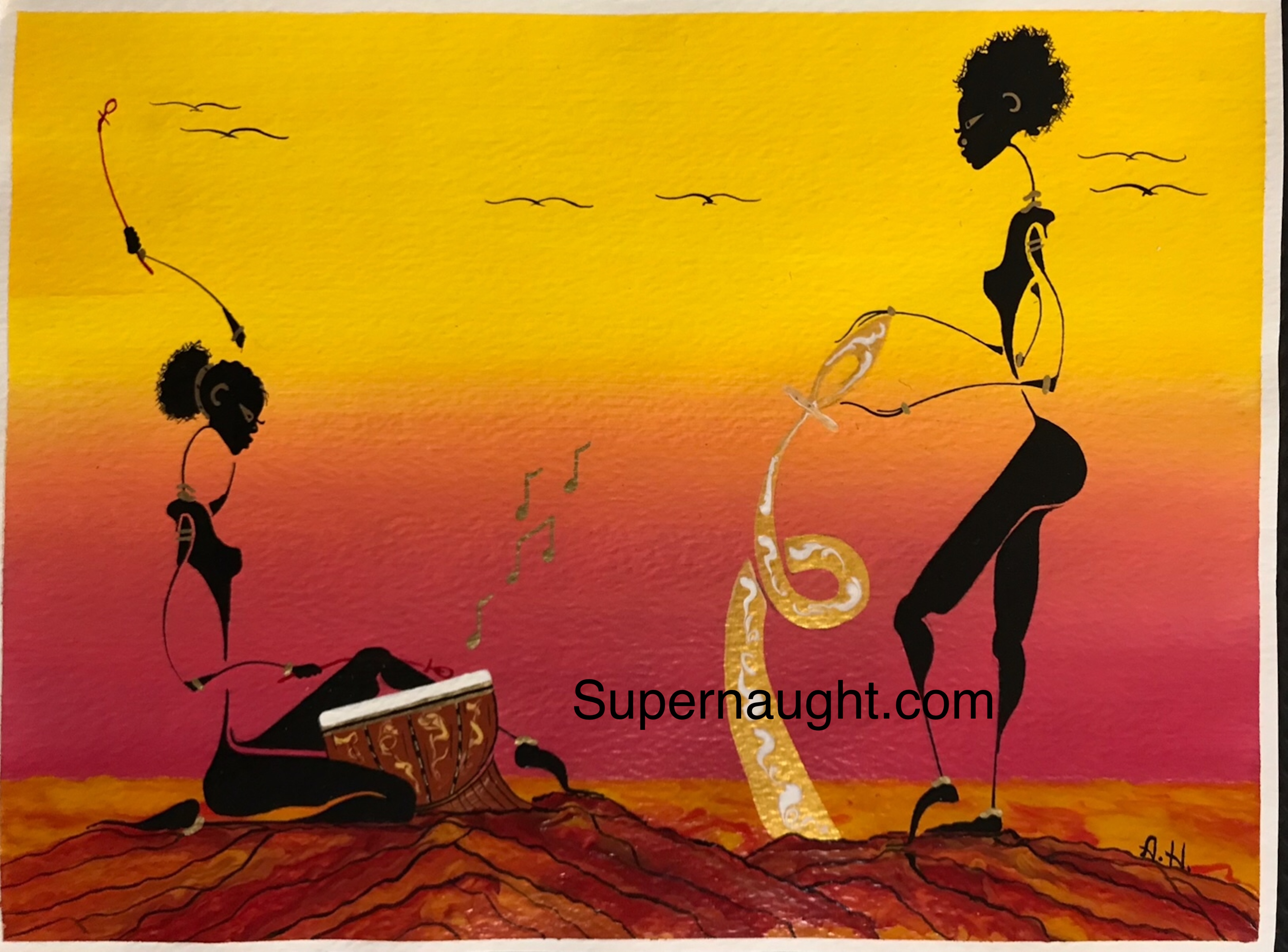 Alphonso Howard W13F Painting Signed
