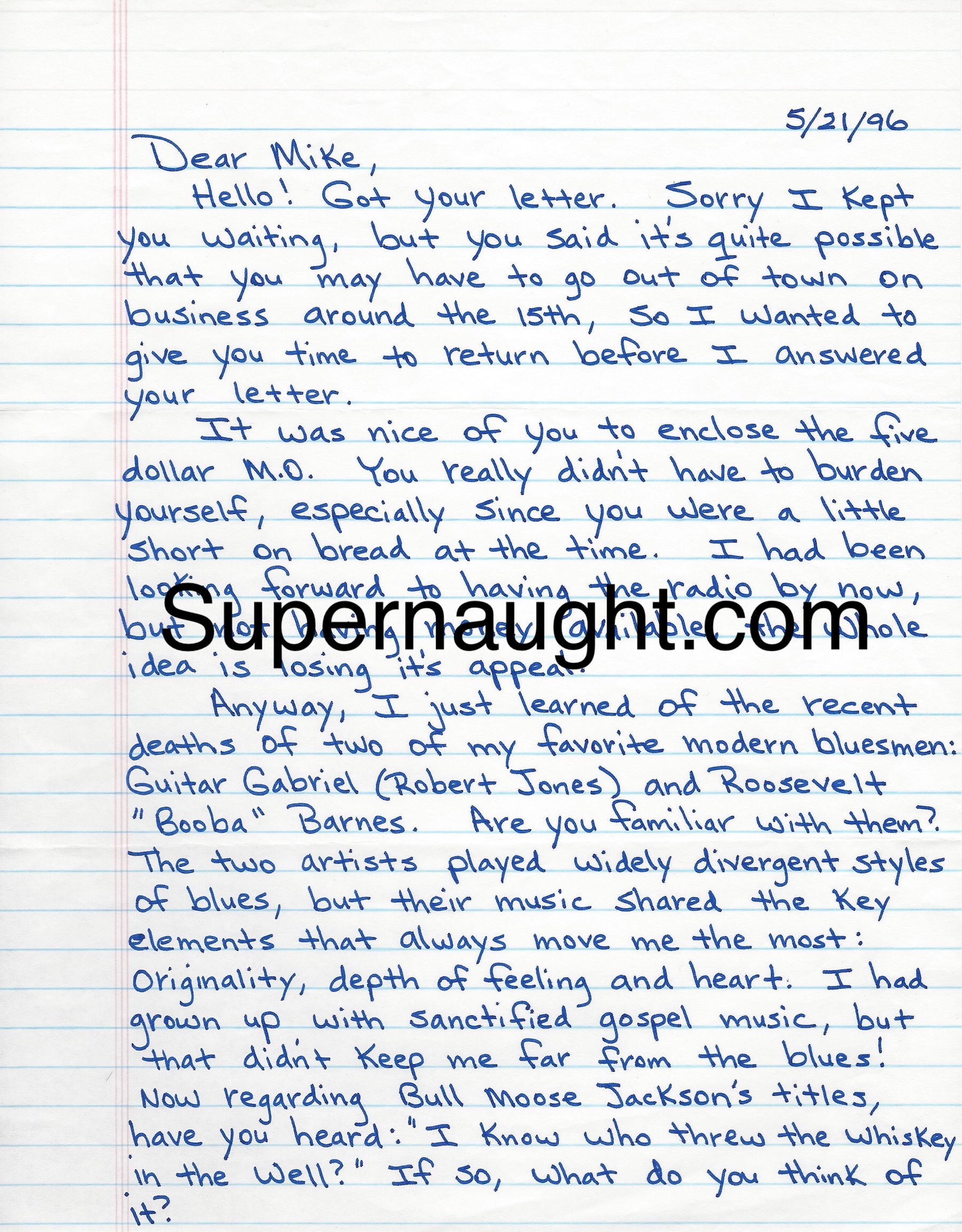 Alton Coleman Letter and Envelope Set Both Signed