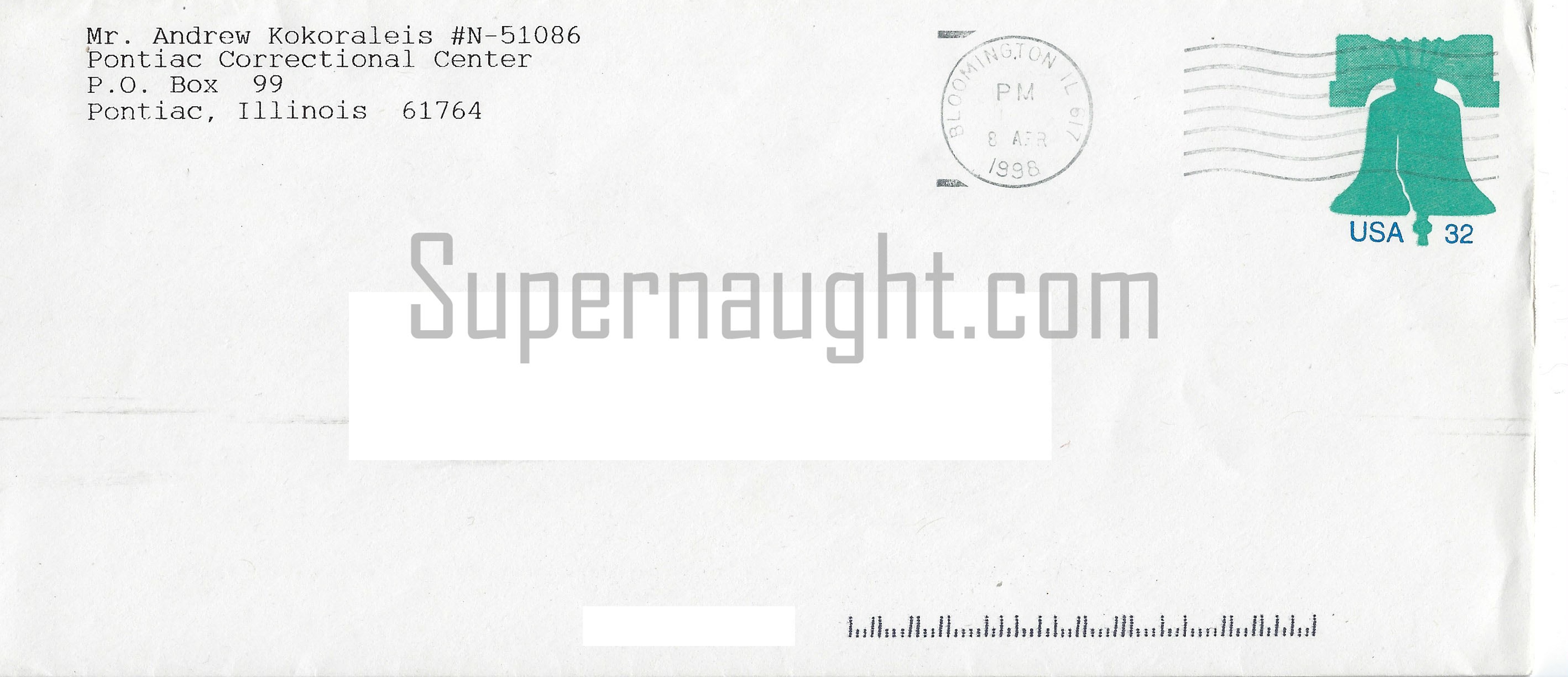 Andrew Kokoraleis Letter Signed with Envelope Set image 3