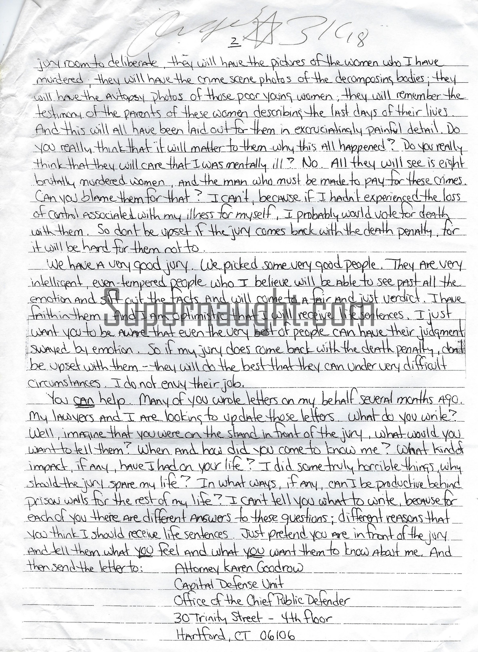 Angel Resendiz Michael Ross Newsletter All Seven Pages Signed by The Railway Kil image 2