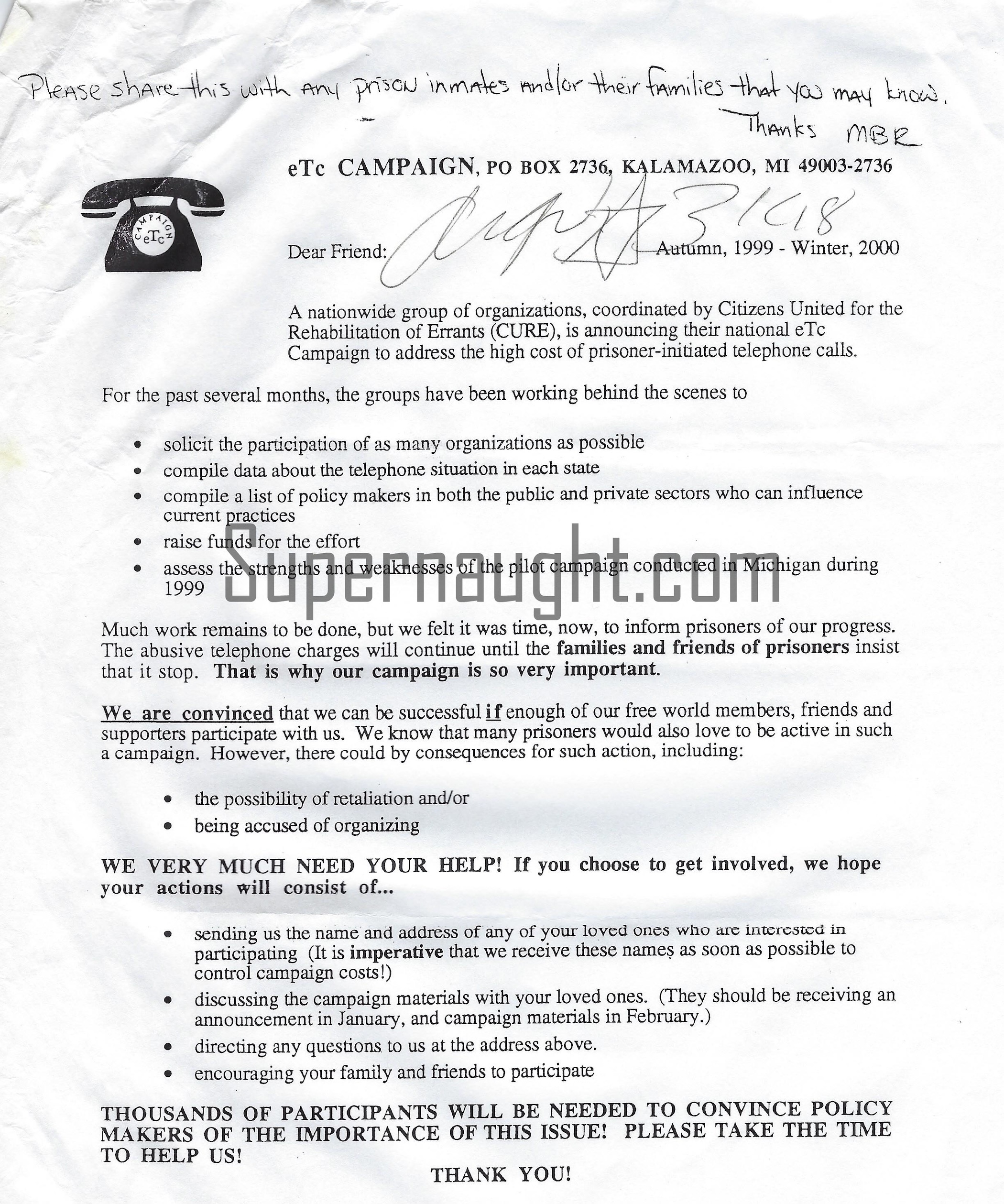 Angel Resendiz Michael Ross Newsletter All Seven Pages Signed by The Railway Kil image 7