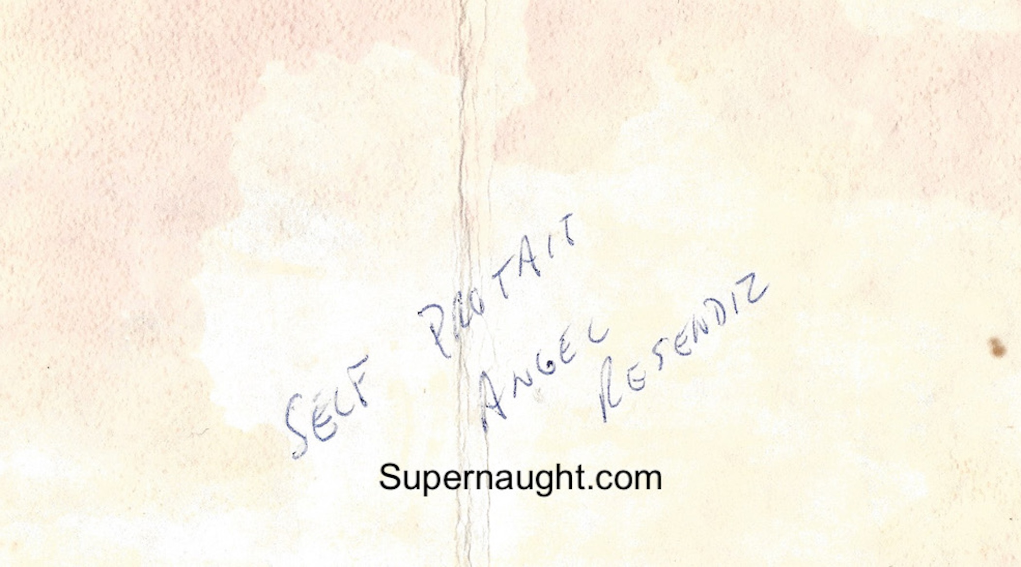 Angel Resendiz Self Portrait Artwork Signed image 3
