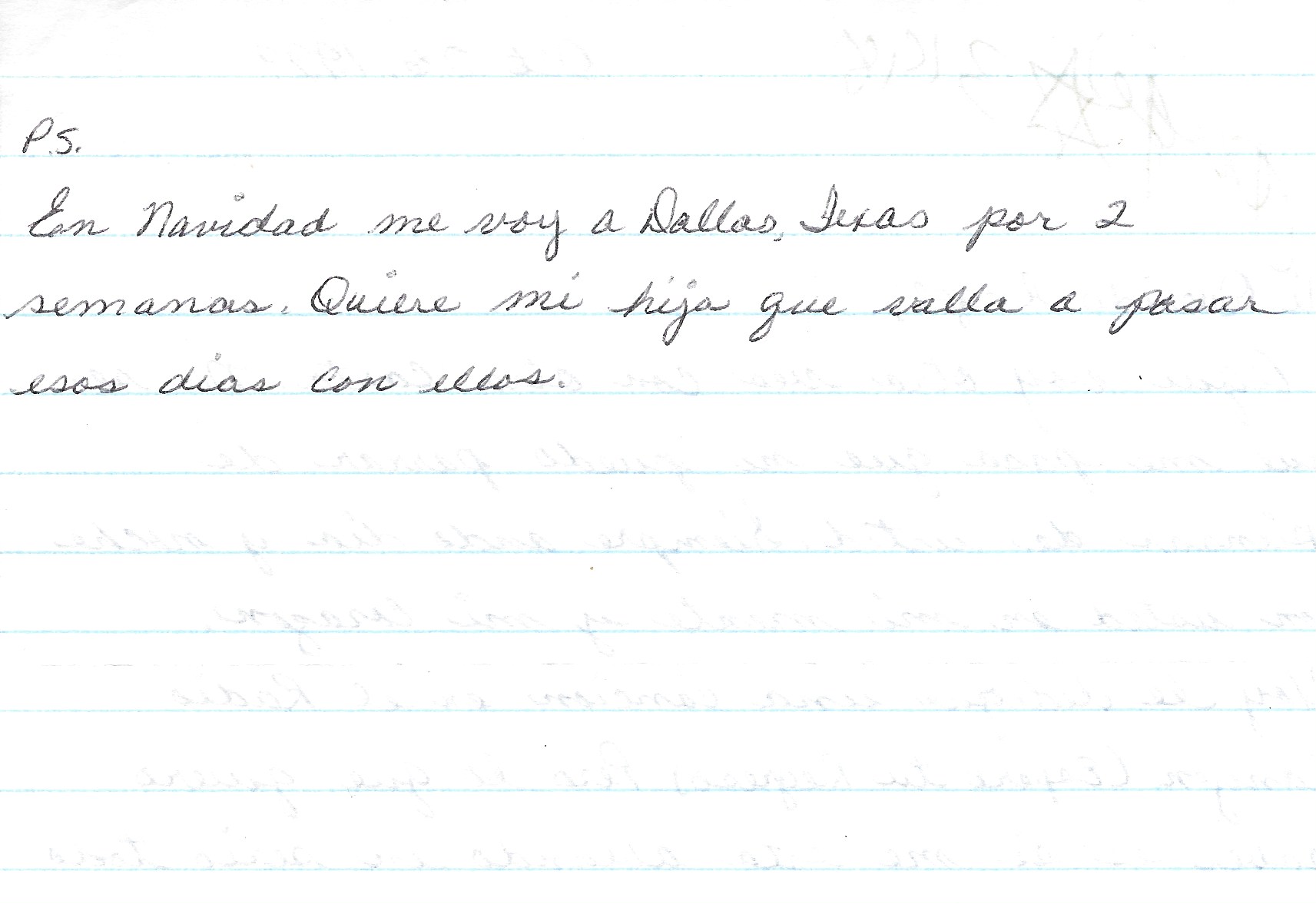 Angel Resendiz Signed Letter Received in Jail image 2