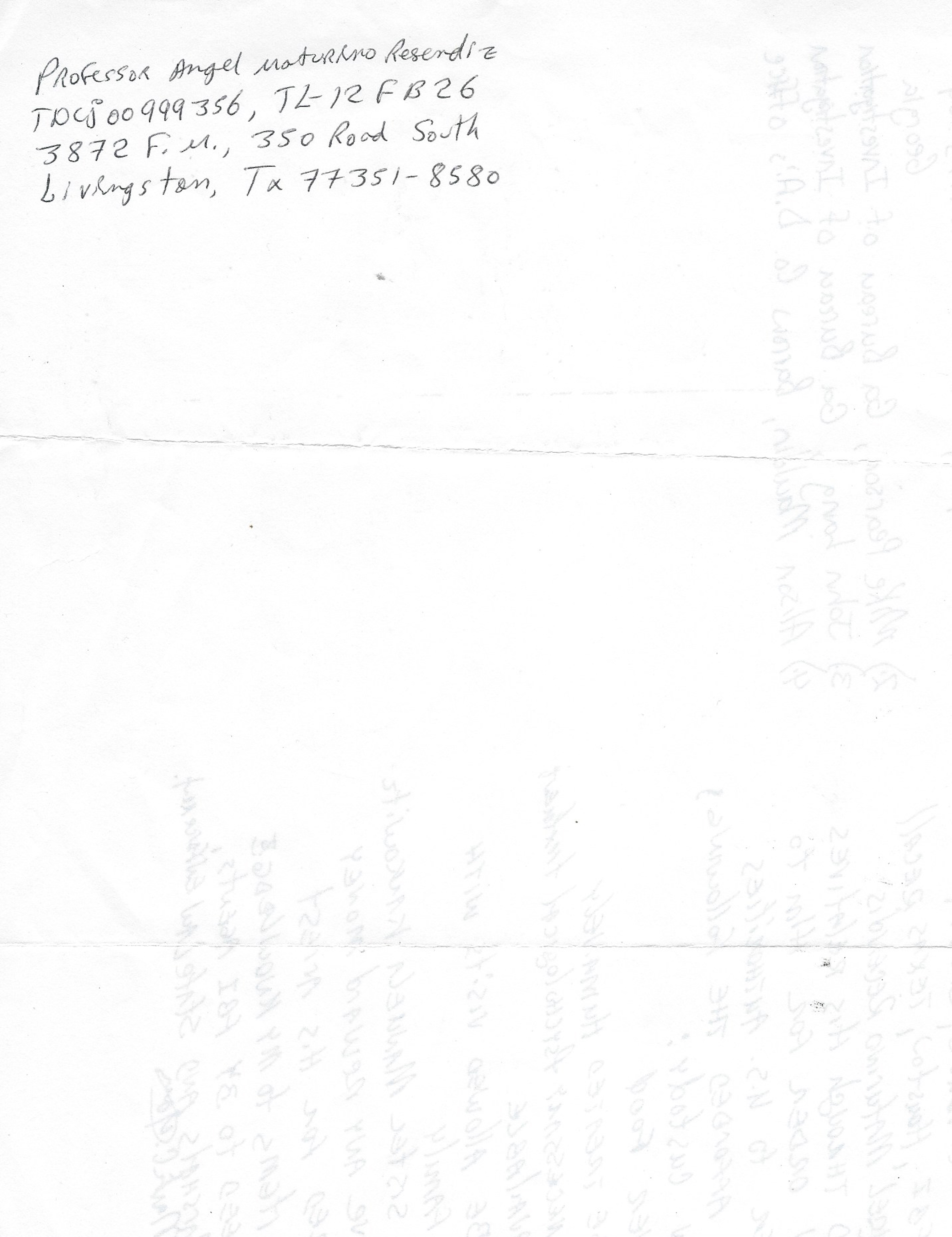 Angel Resendiz Surrender Request Signed image 2