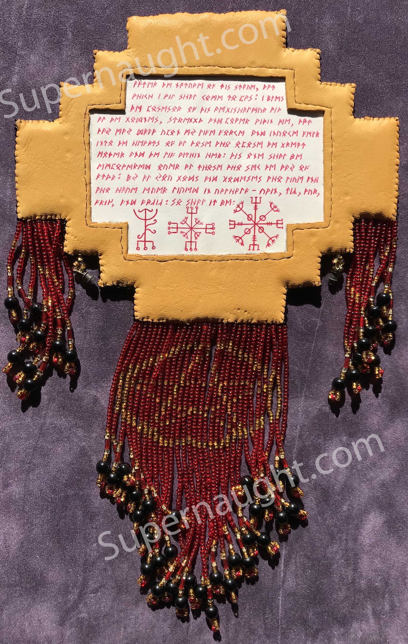 Anthony Wolfe Pentagram Bead Work image 2