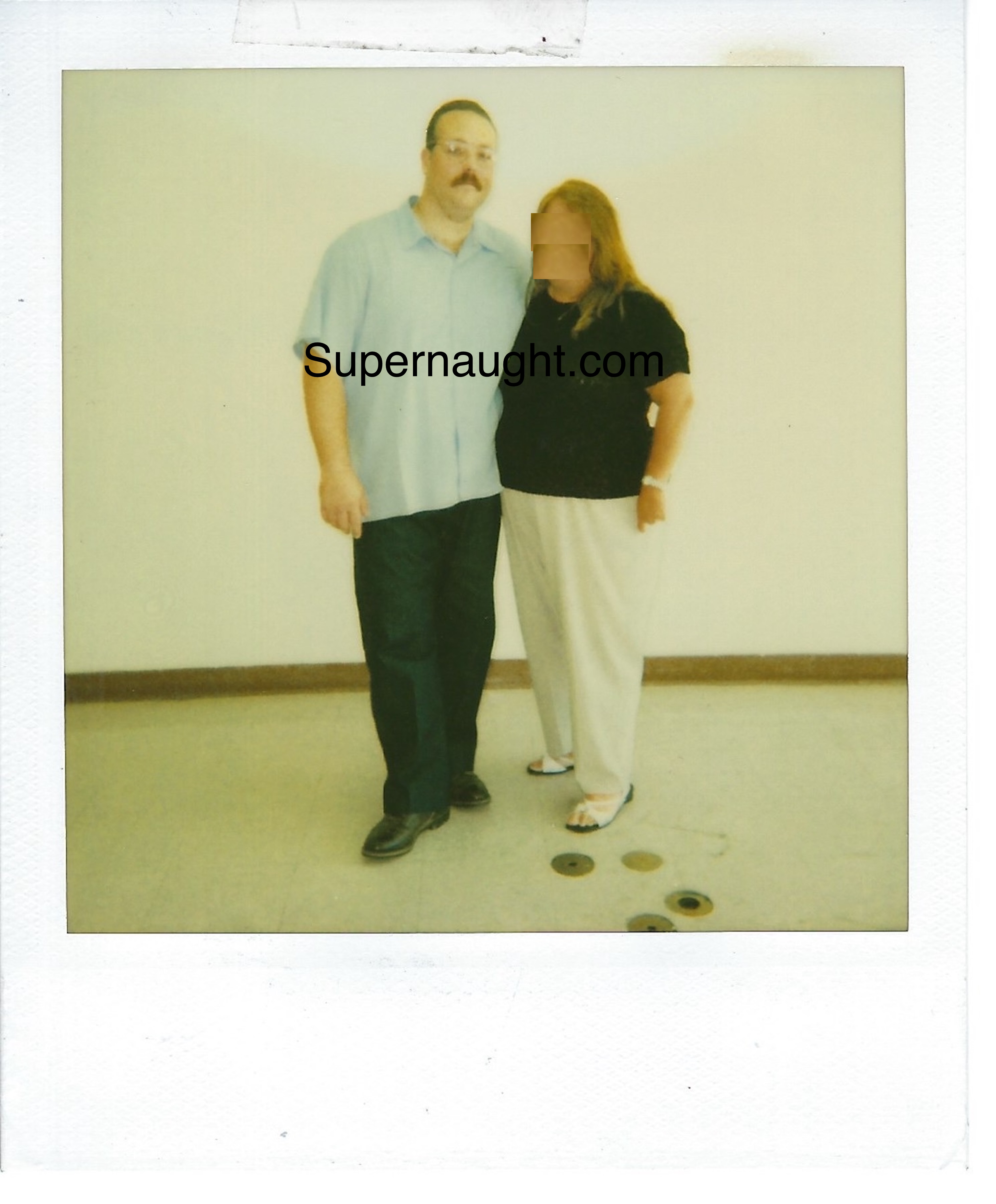 Anthony Wolfe Signed Polaroid