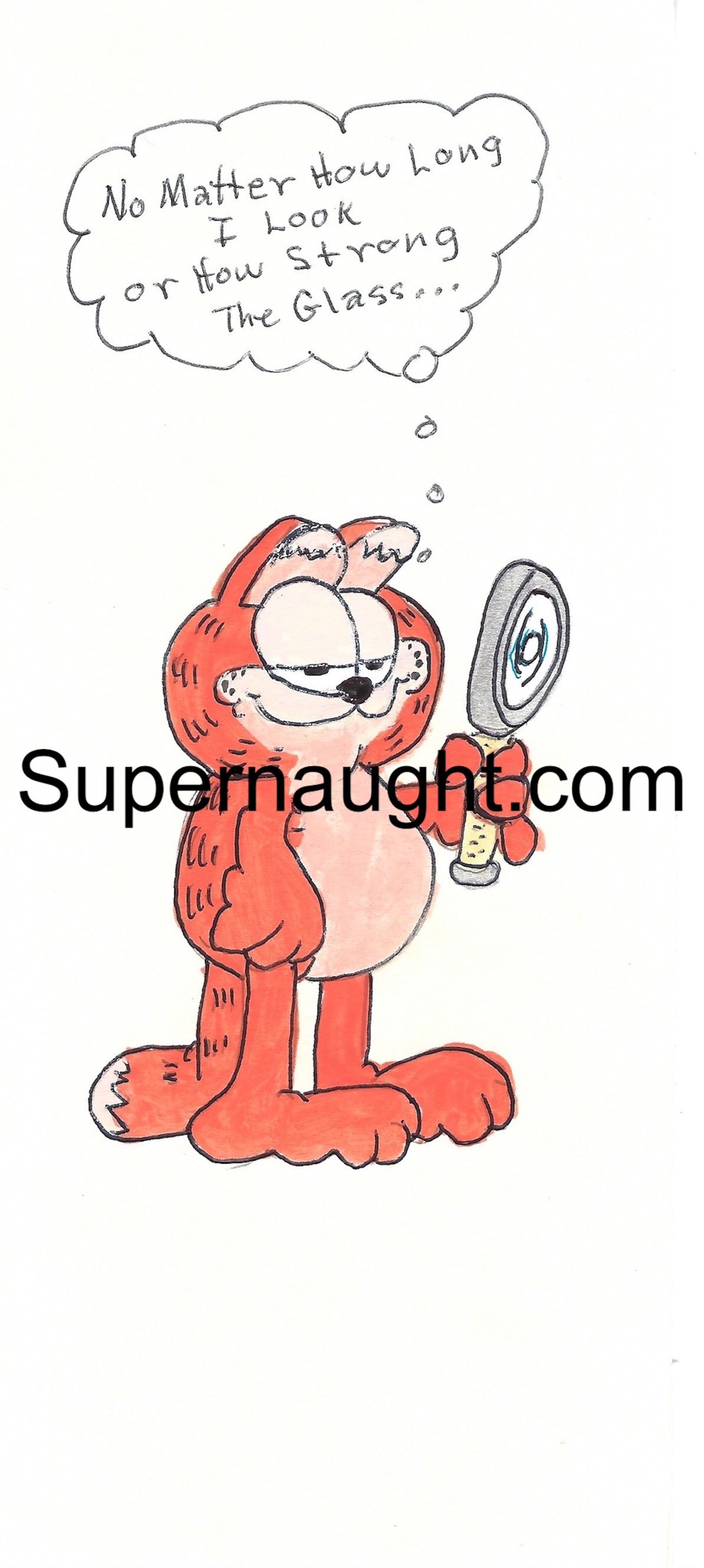 Arch Sloan Garfield Card Artwork Signed OCCK