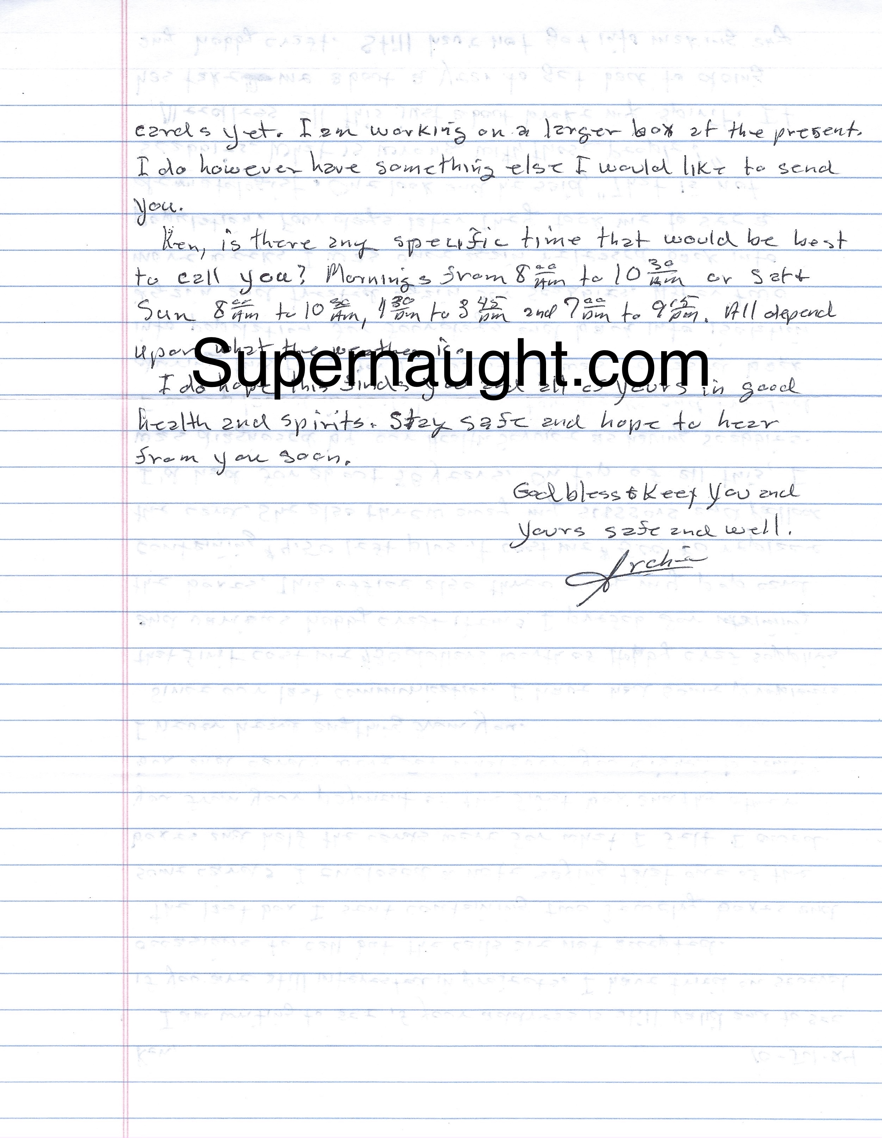Arch Sloan Two Page Letter Envelope Set Both Signed image 2