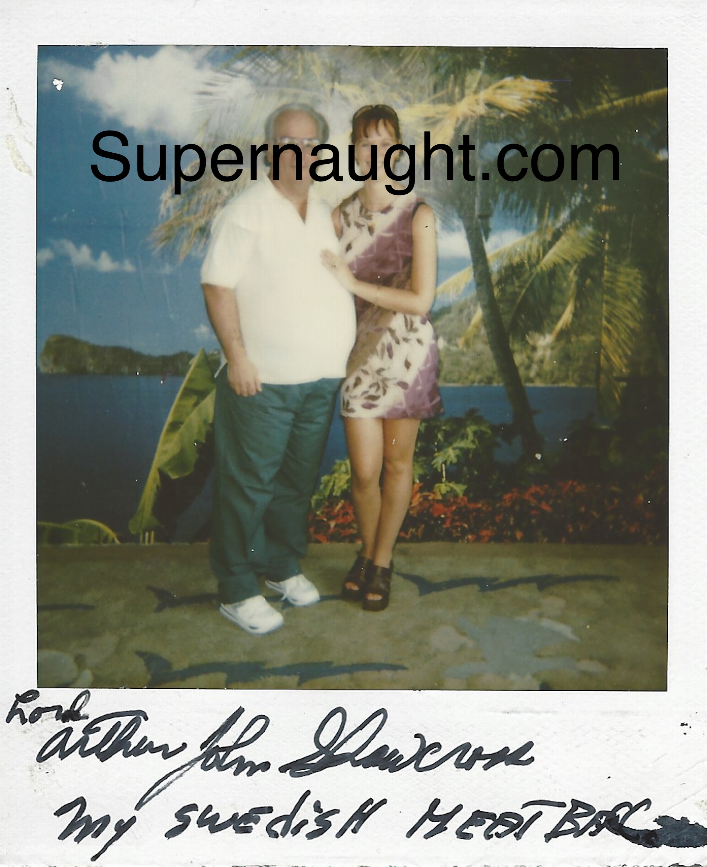 Arthur Shawcross 1999 Prison Polaroid Signed in Full
