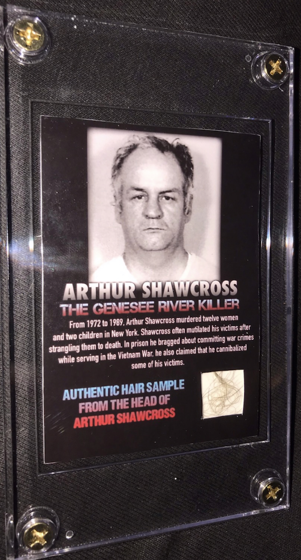 Arthur Shawcross Hair Collector Card