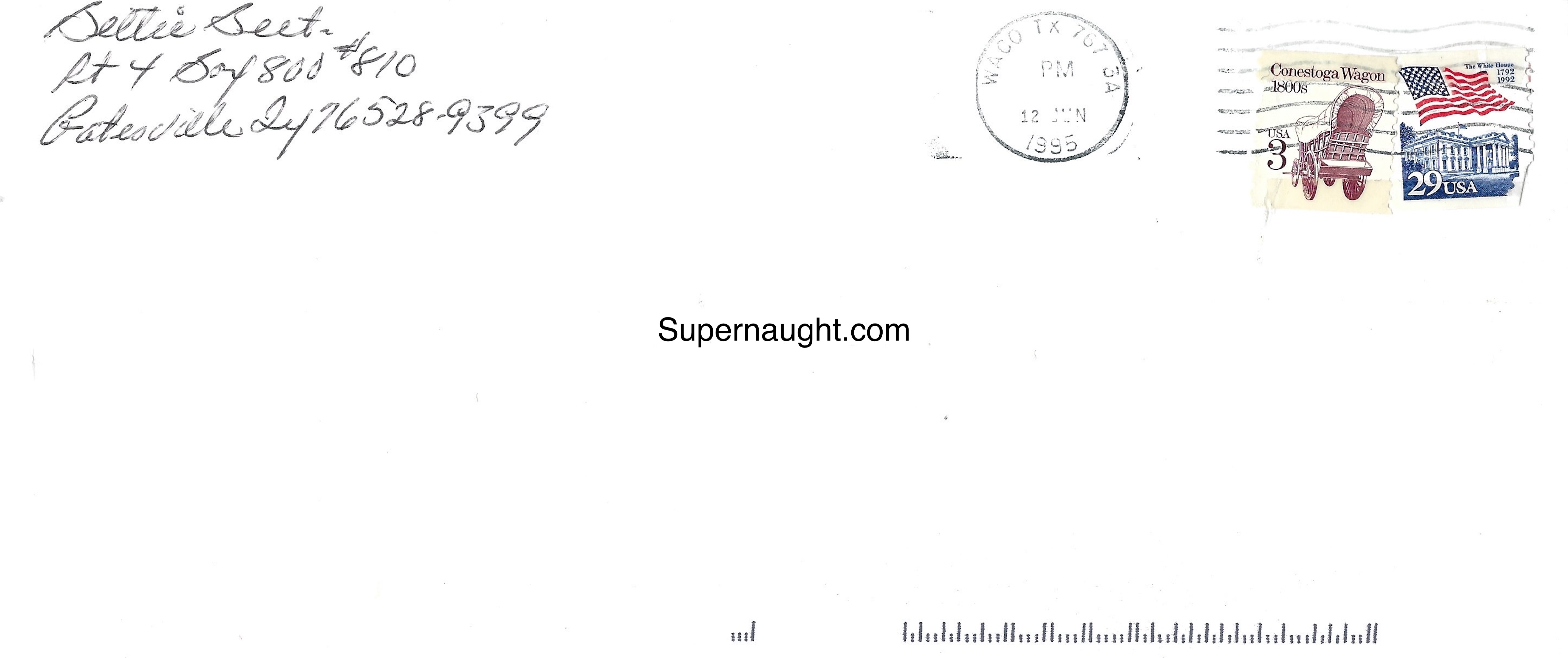 Betty Lou Beets Letter and Envelope Set Both Signed image 2