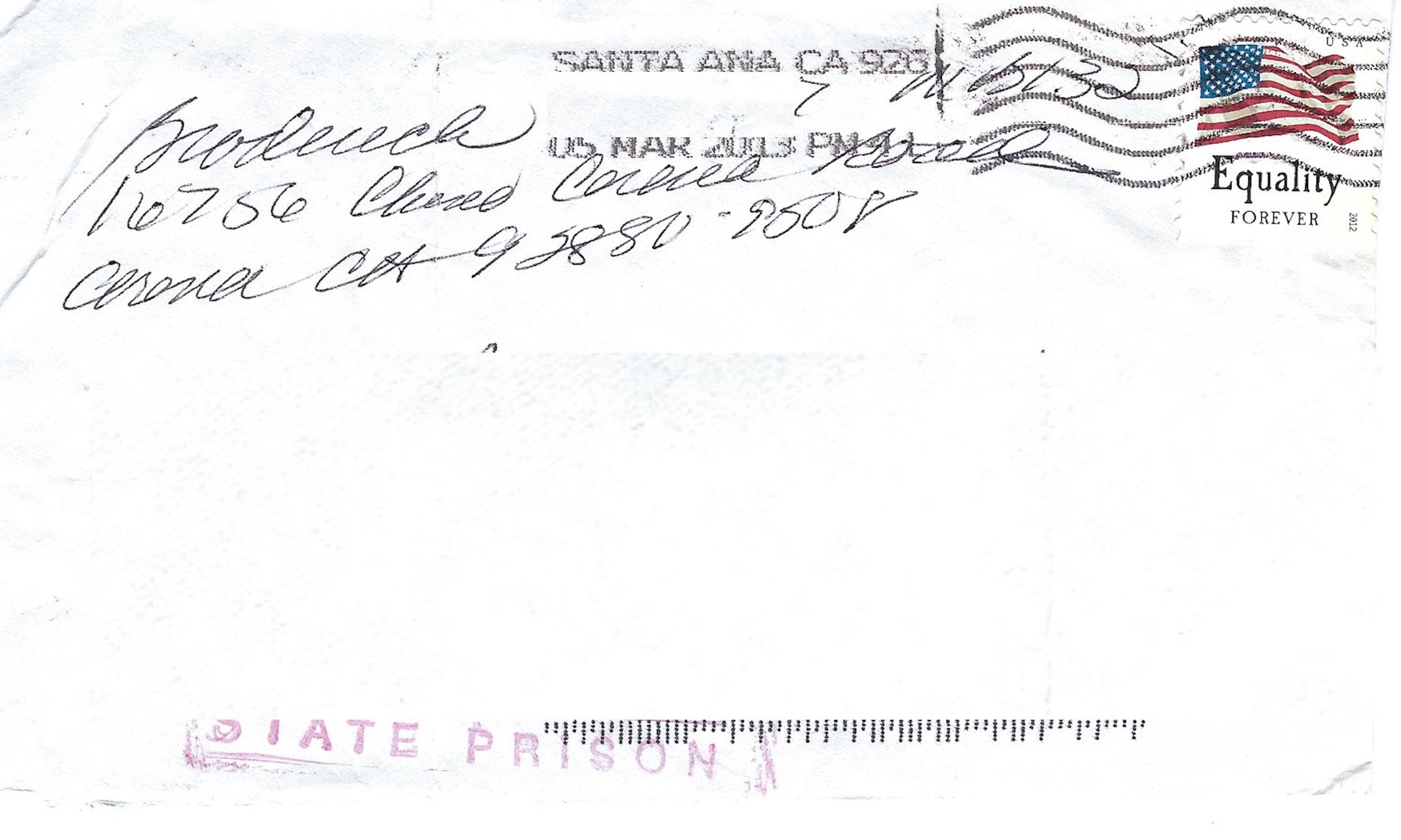 Betty Broderick 4 Page Handwritten Letter Envelop Set Both Signed image 3