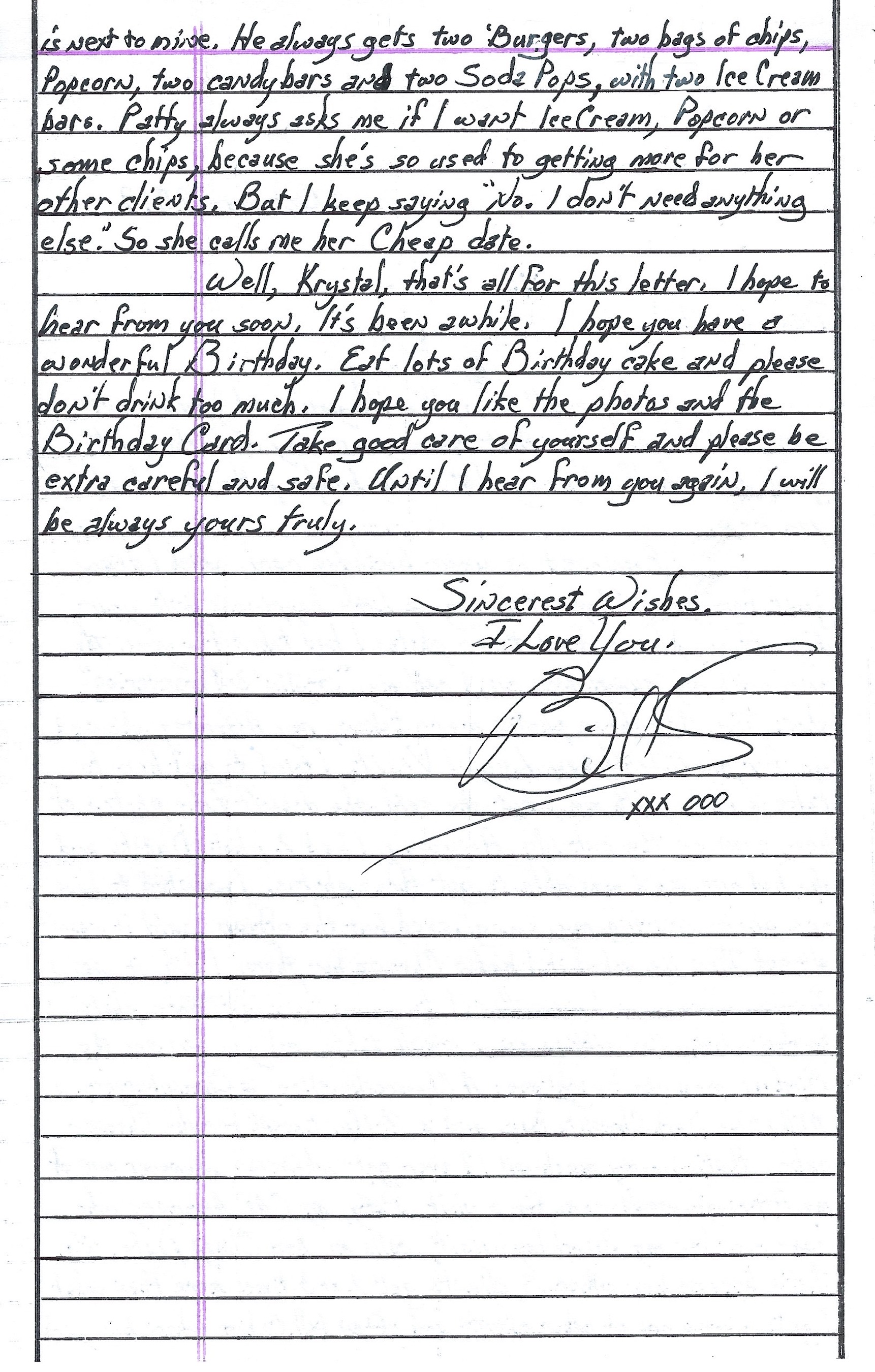 Bill Suff Handmade Card Letter and Envelope 7 Autographs image 3