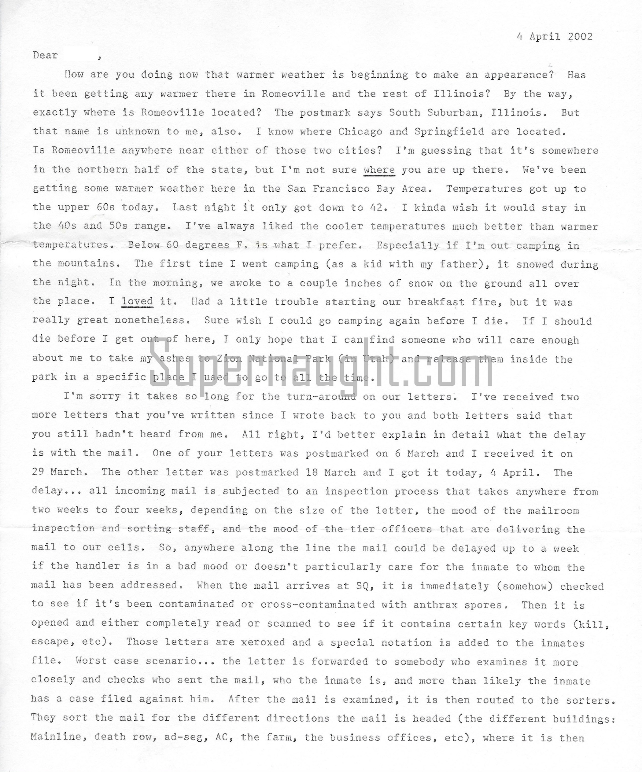 Bill Suff Nine Page Letter Signed image 2