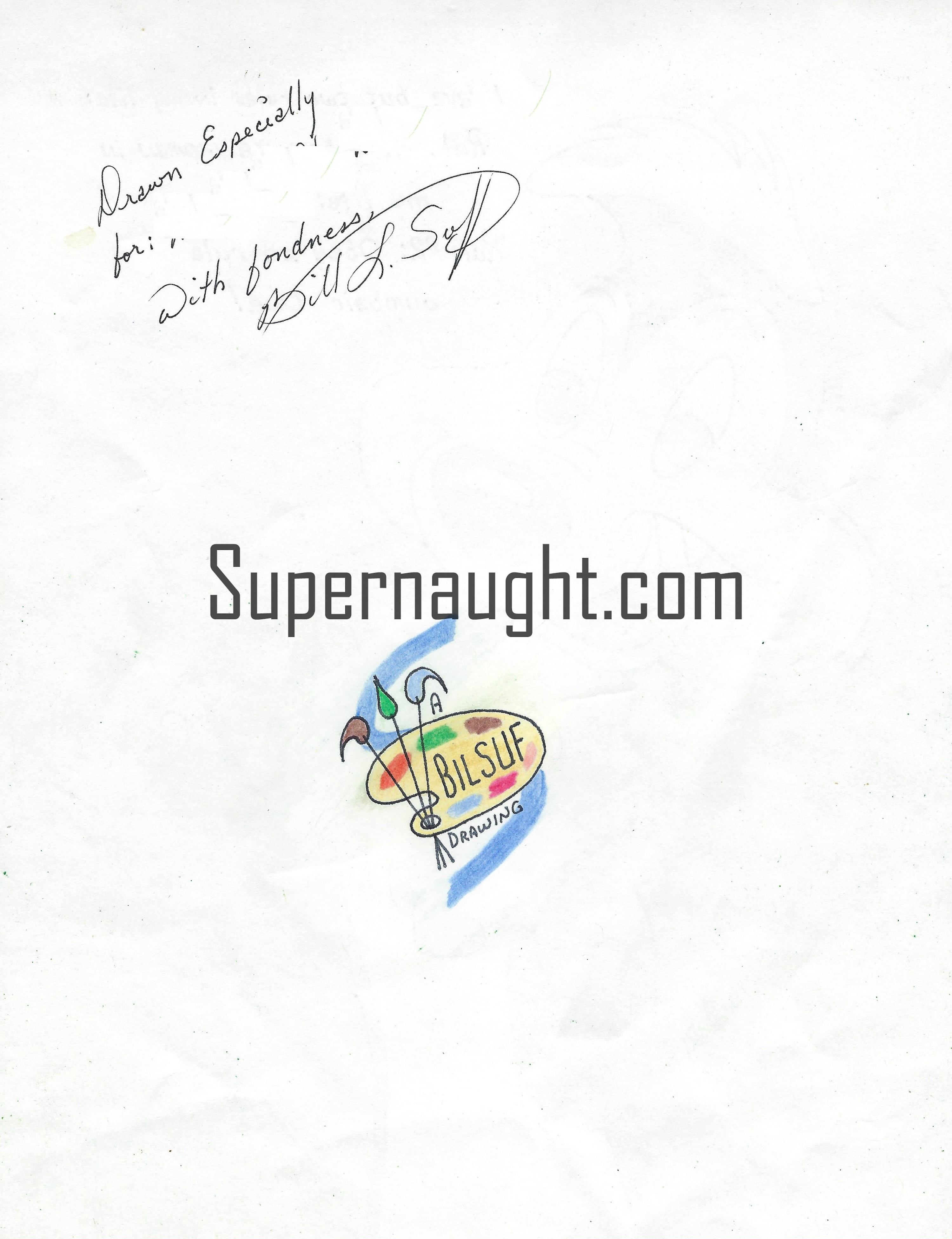 Bill Suff Pepe Le Pew Artwork Signed image 2