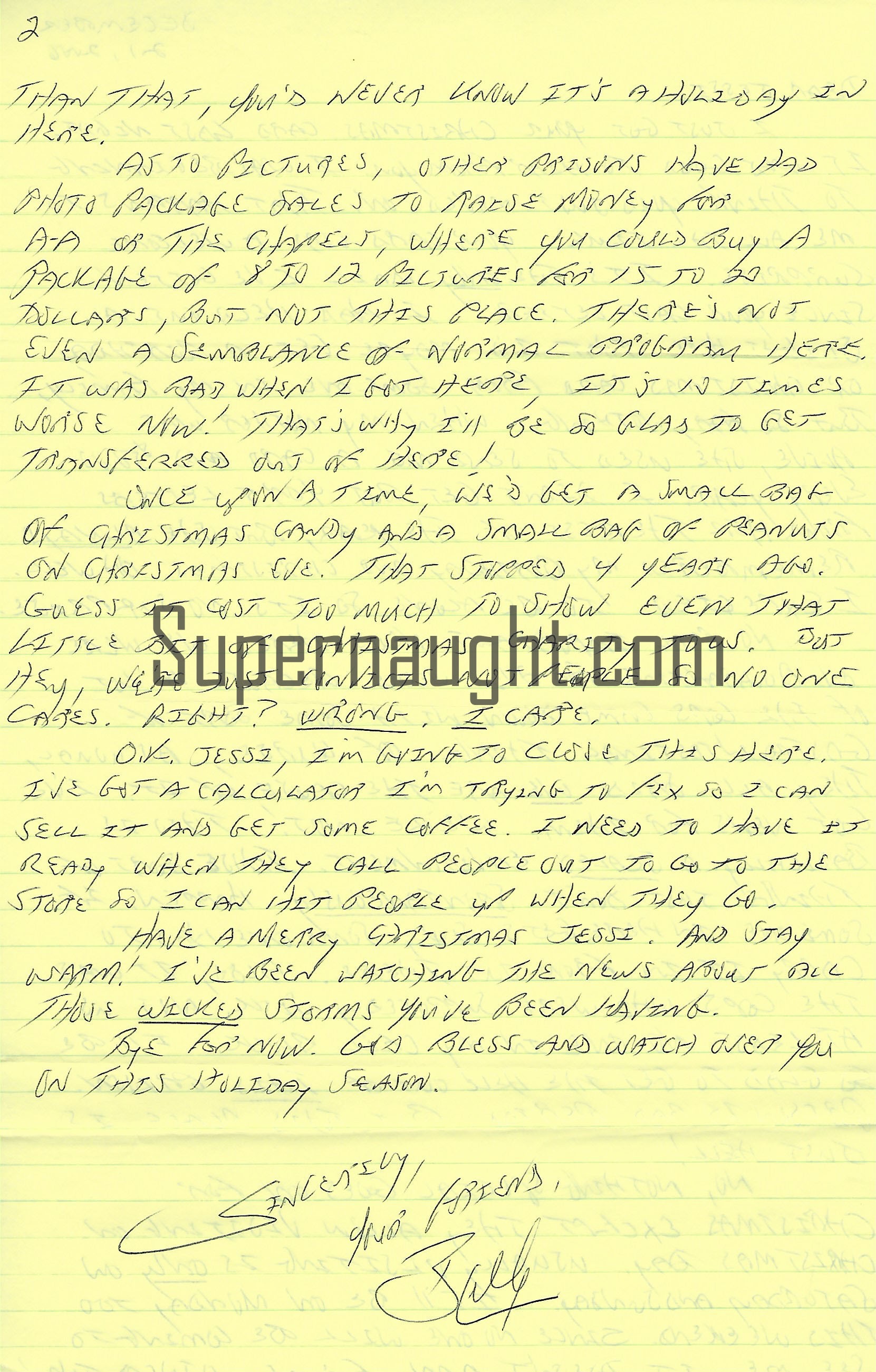 Billy Chadd Letter and Envelope Set Both Signed image 2