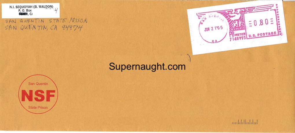 Billy Ray Waldon Letter and Envelope Set Both Signed image 3