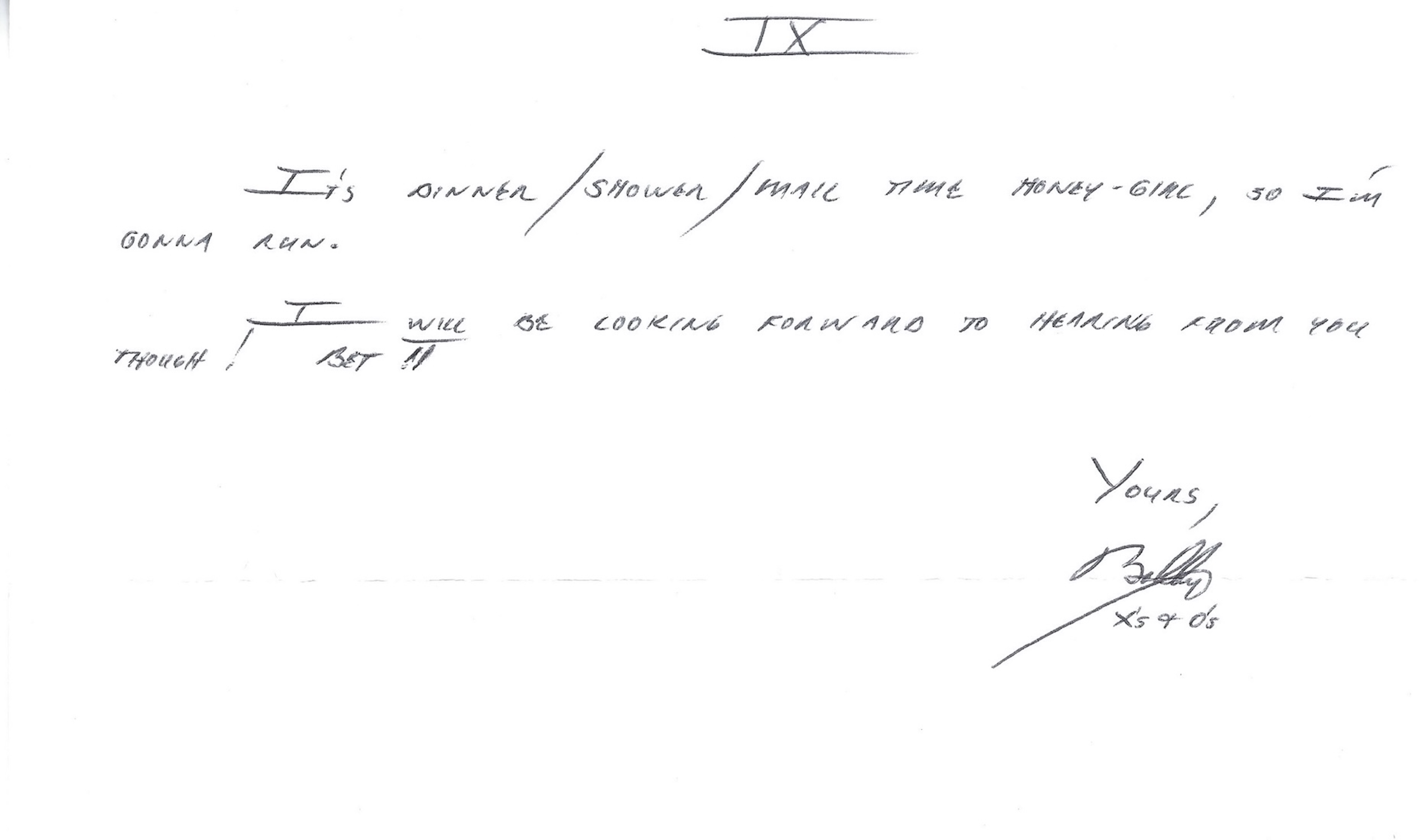 Bobby Joe Long Nine Page Letter and Envelope Set Both Signed