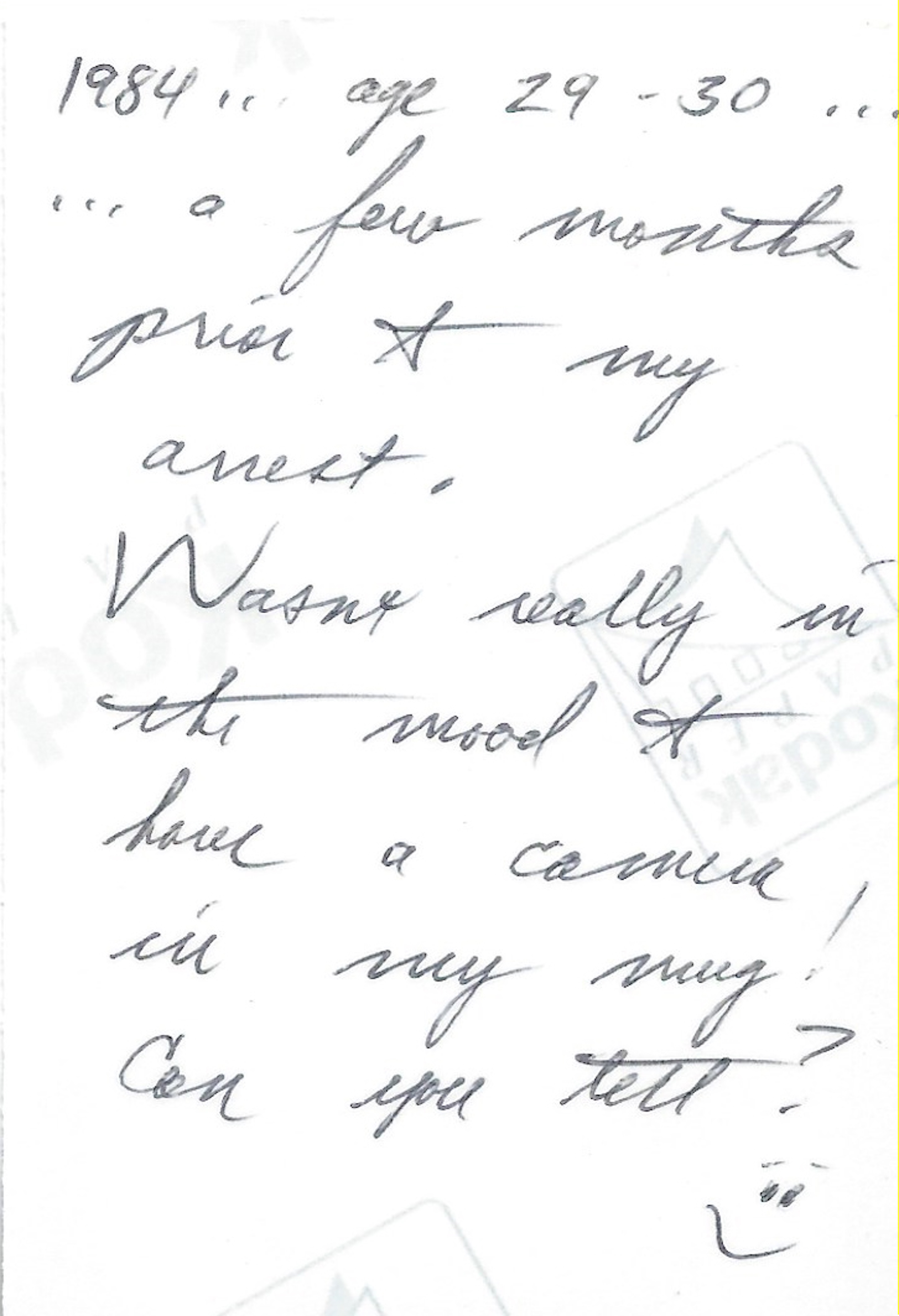 Bobby Joe Long Pre Arrest Photo with His Writing image 2
