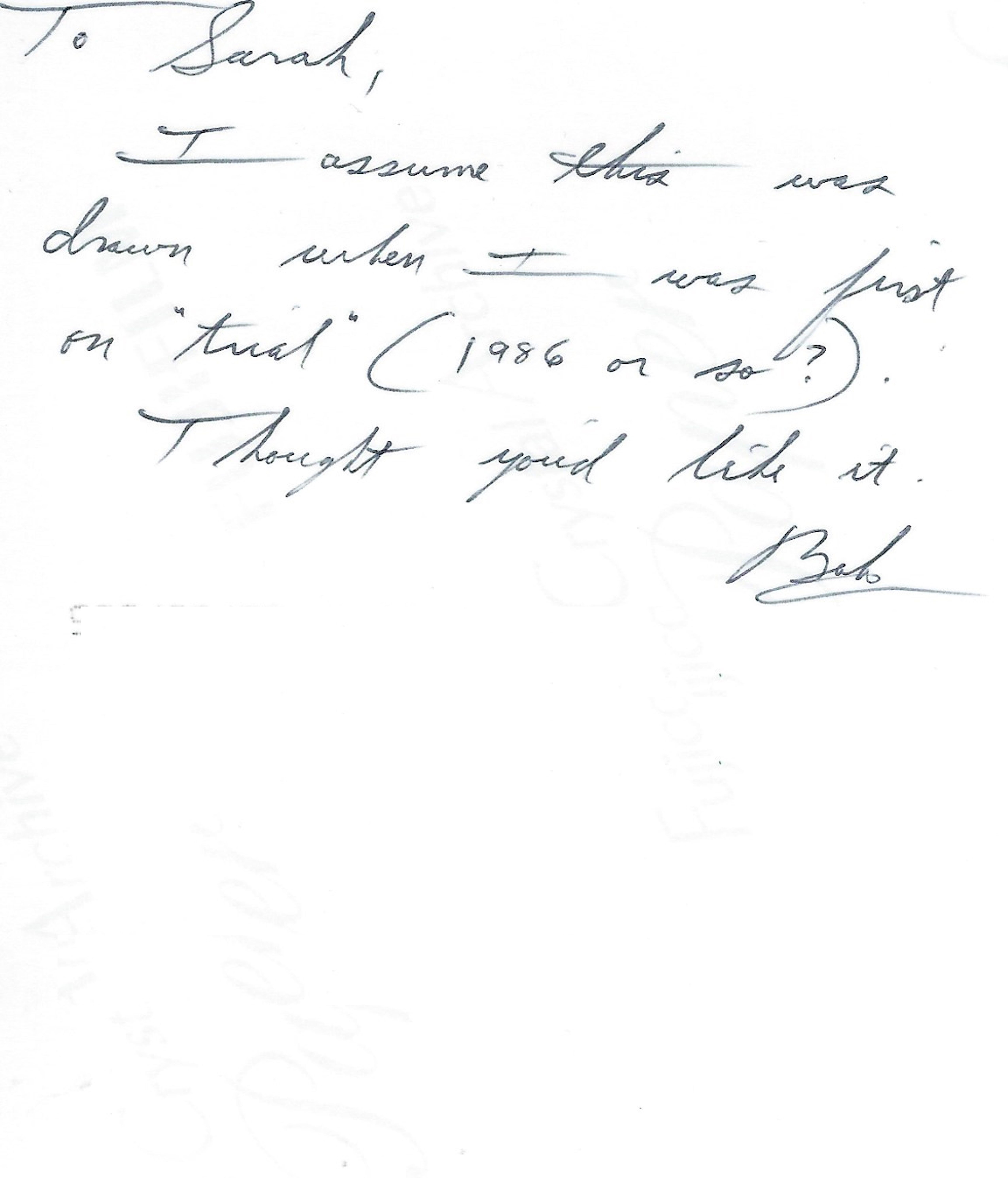 Bobby Joe Long Signed Photo image 2