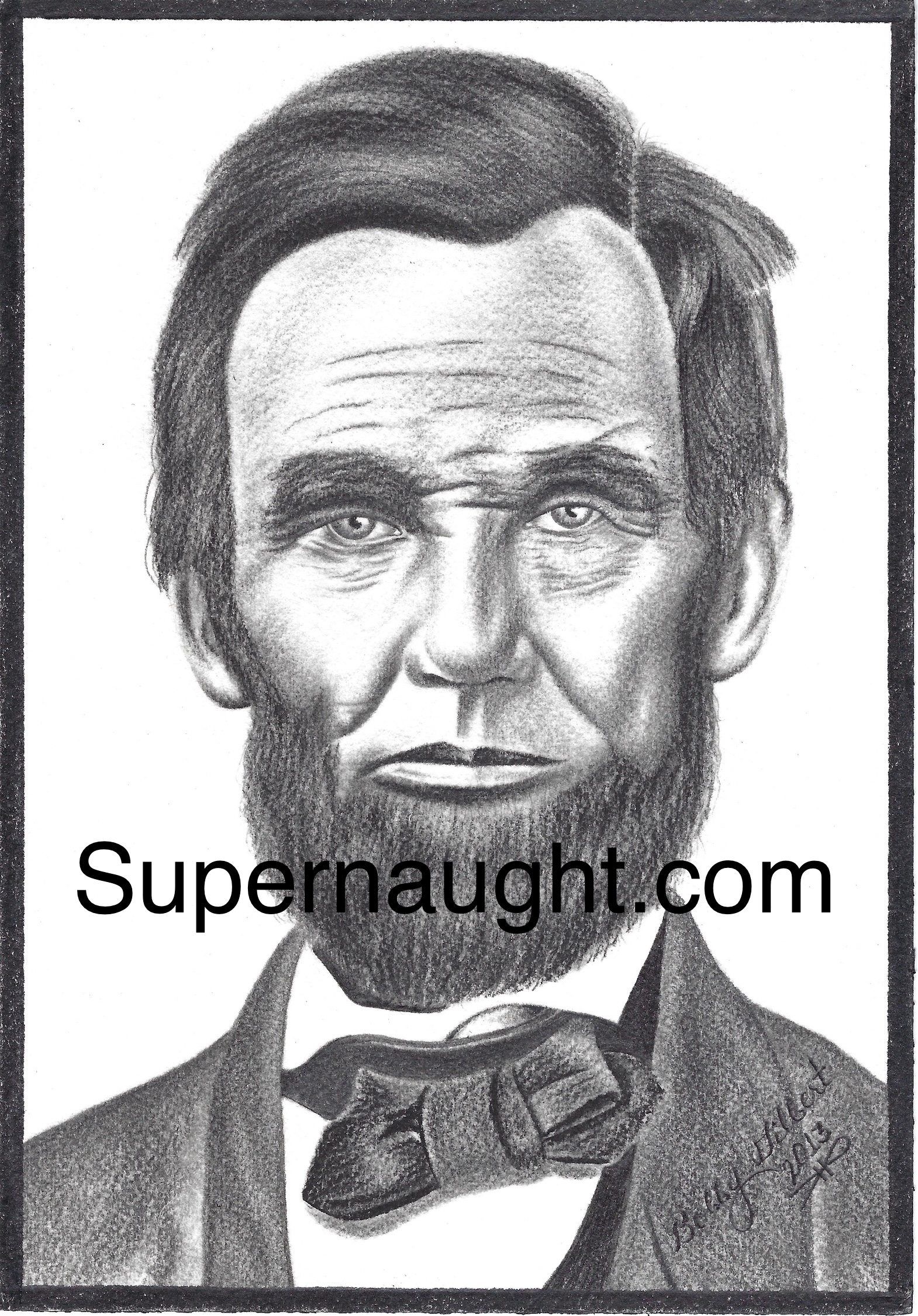 Bobby Ray Gilbert Abraham Lincoln Artwork