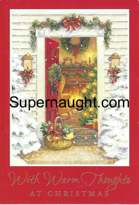 Bobby Ray Gilbert Christmas Card and Envelope Set Both Signed image 2