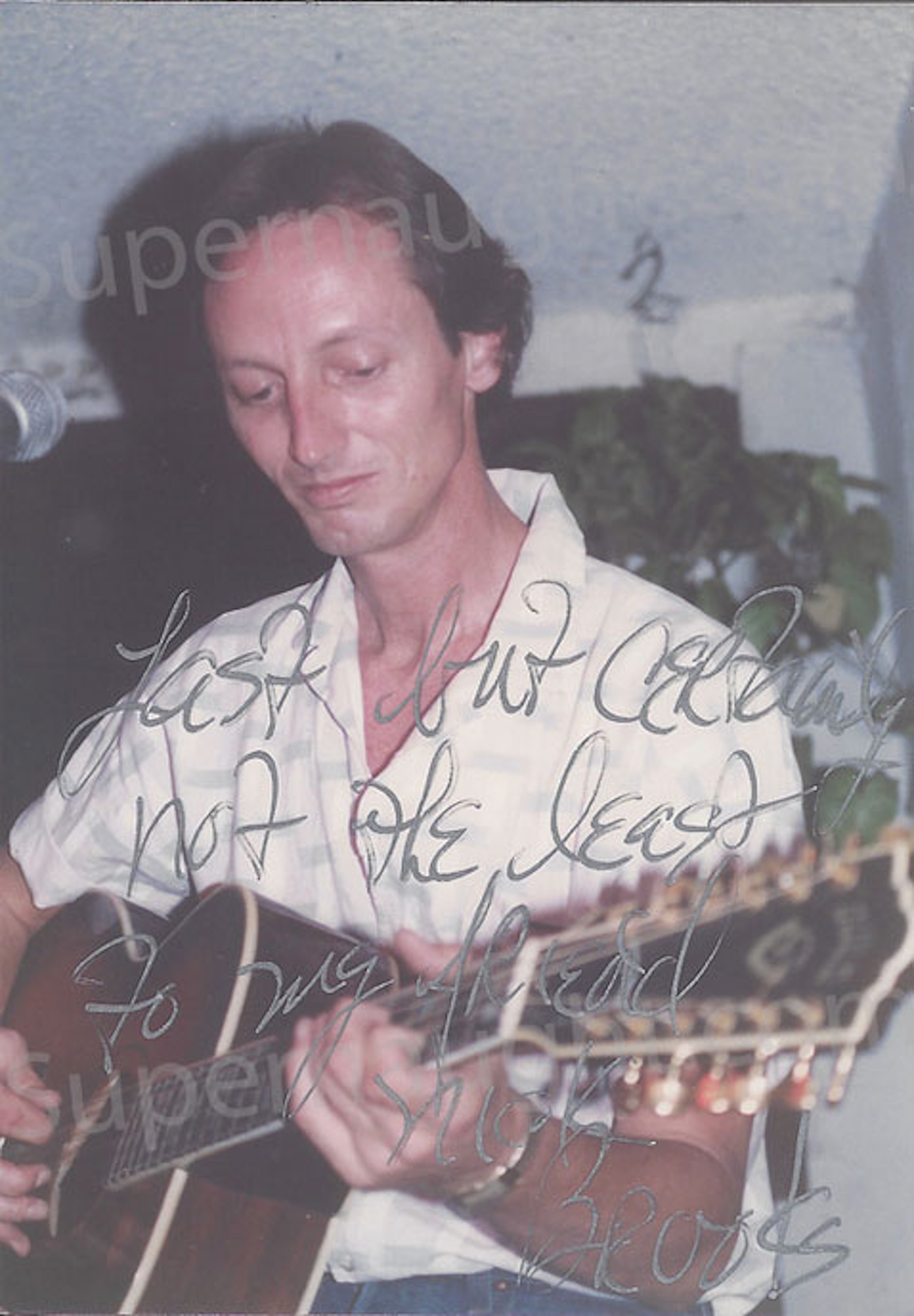 Brooks Poston Manson Family Photo Signed