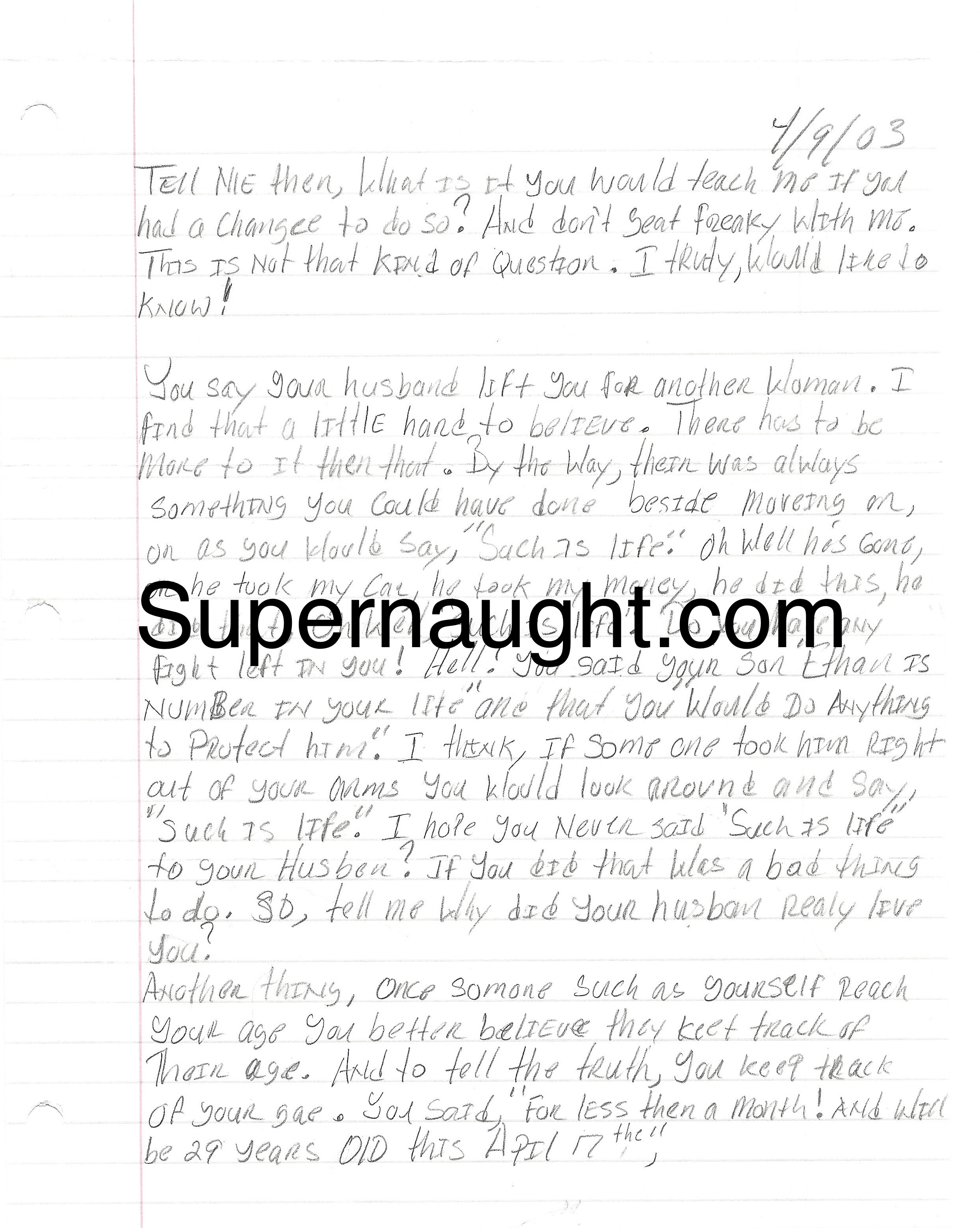 Carl Watts Three Page Letter with Drawing Signed Twice image 2