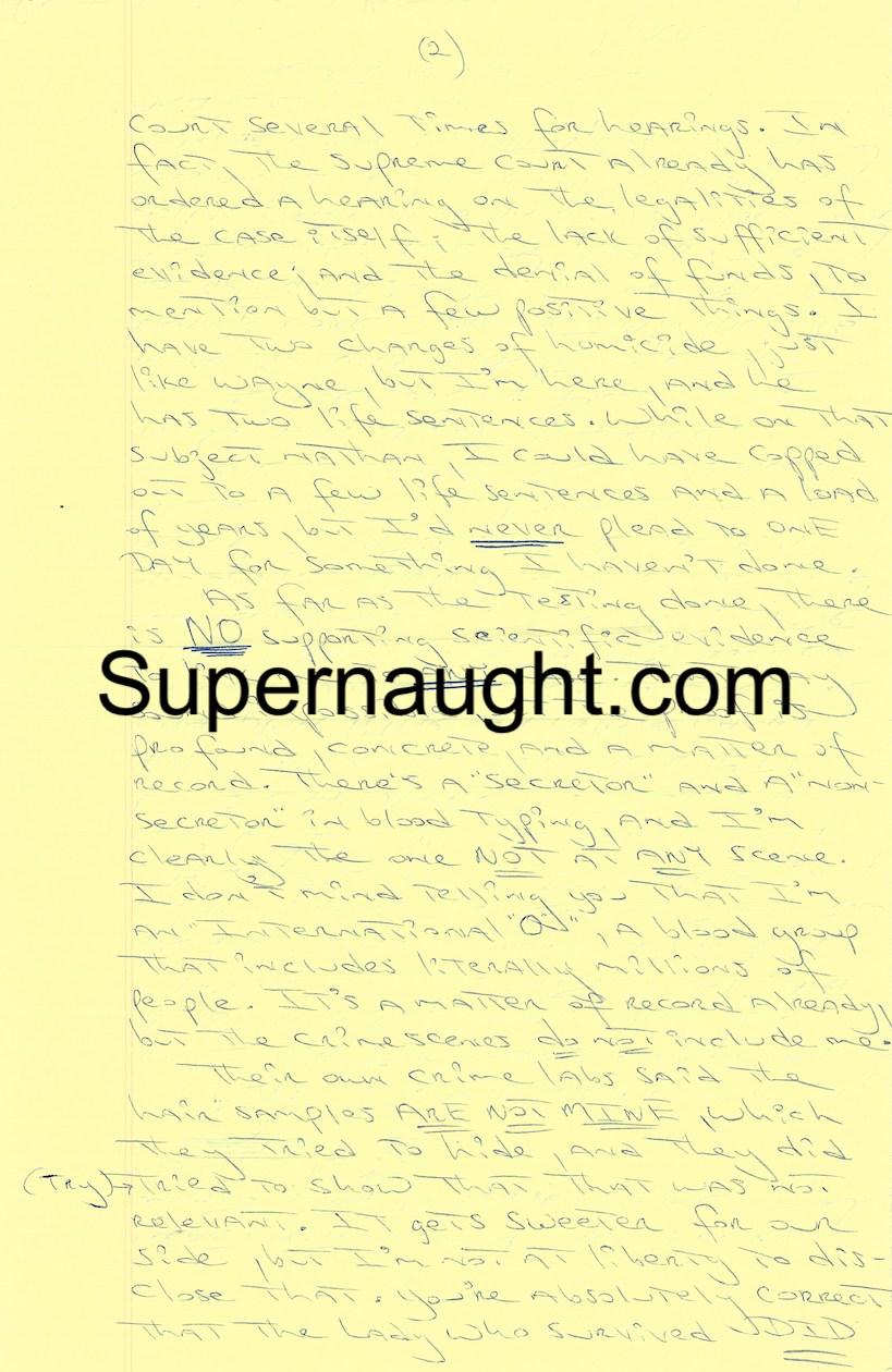 Carlton Gary Nine Page Letter and Envelope Both Signed image 2