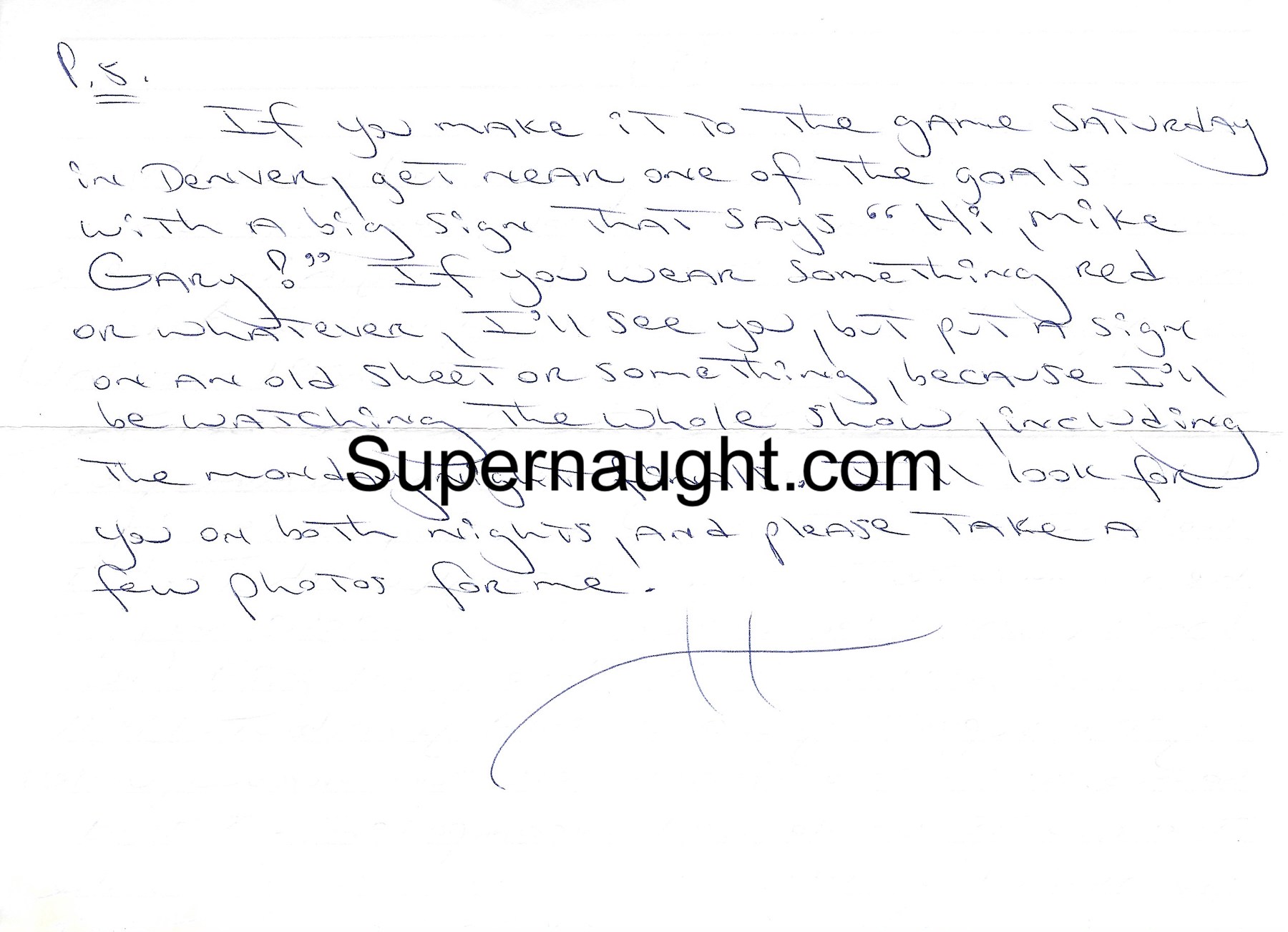 Carlton Gary Page Six Page Letter and Envelope Both Signed image 3