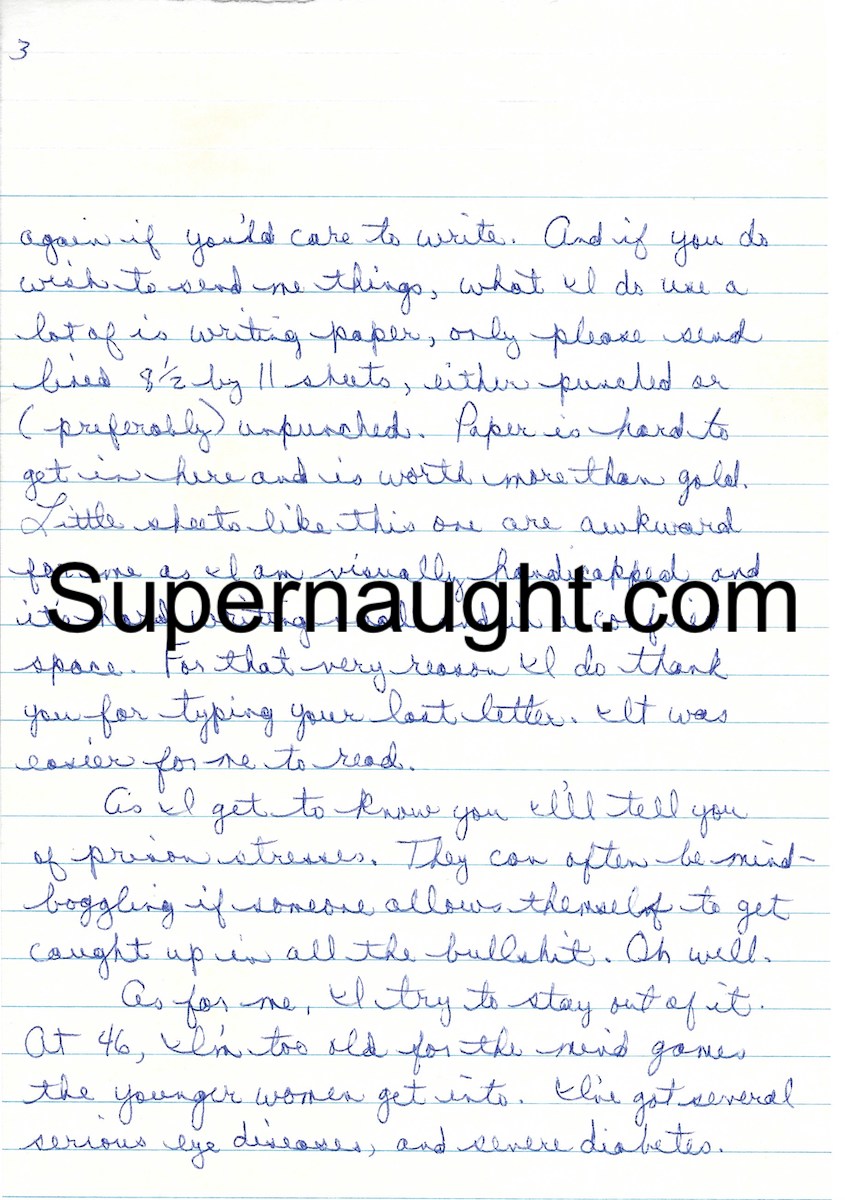 Carol Bundy Four Page Letter Signed Twice image 3
