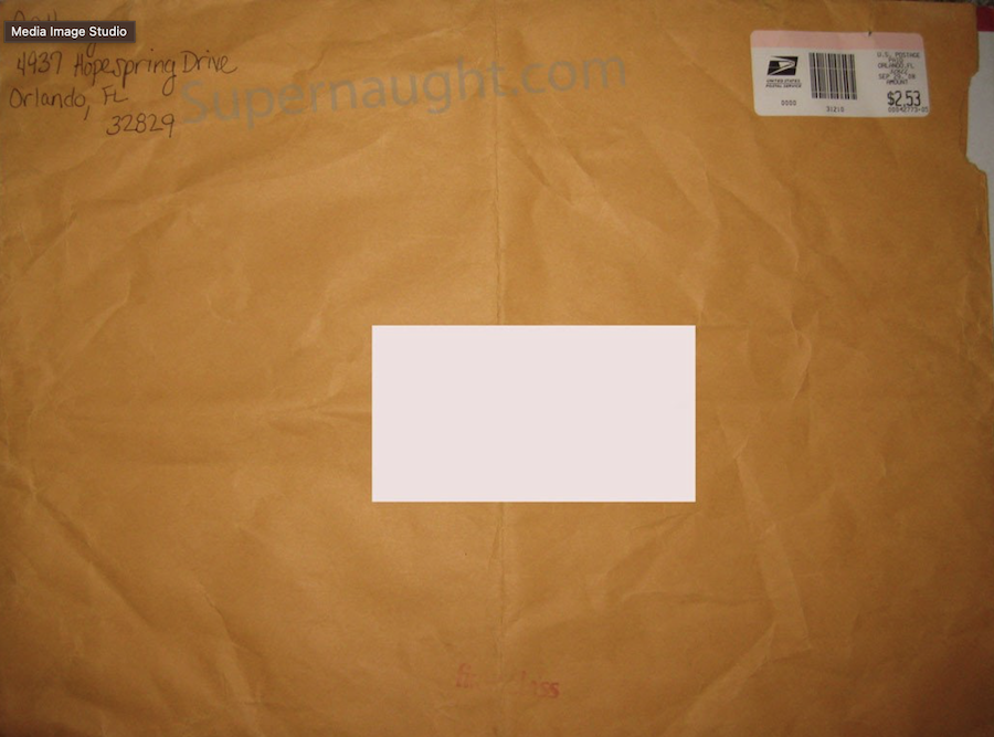 Casey Anthony Signed Envelope