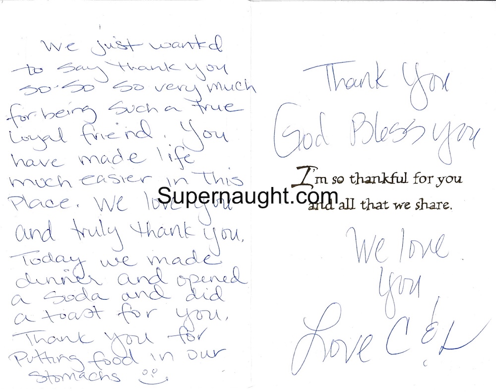 Cecilia Alfonso Card And Envelope Both Signed With Photo