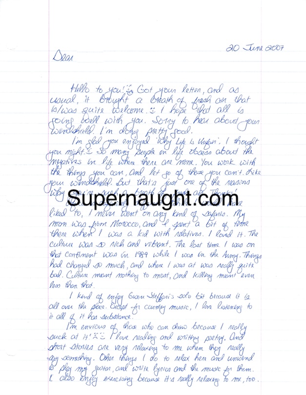 Cesar Barone Letter and Envelope Set Both Signed