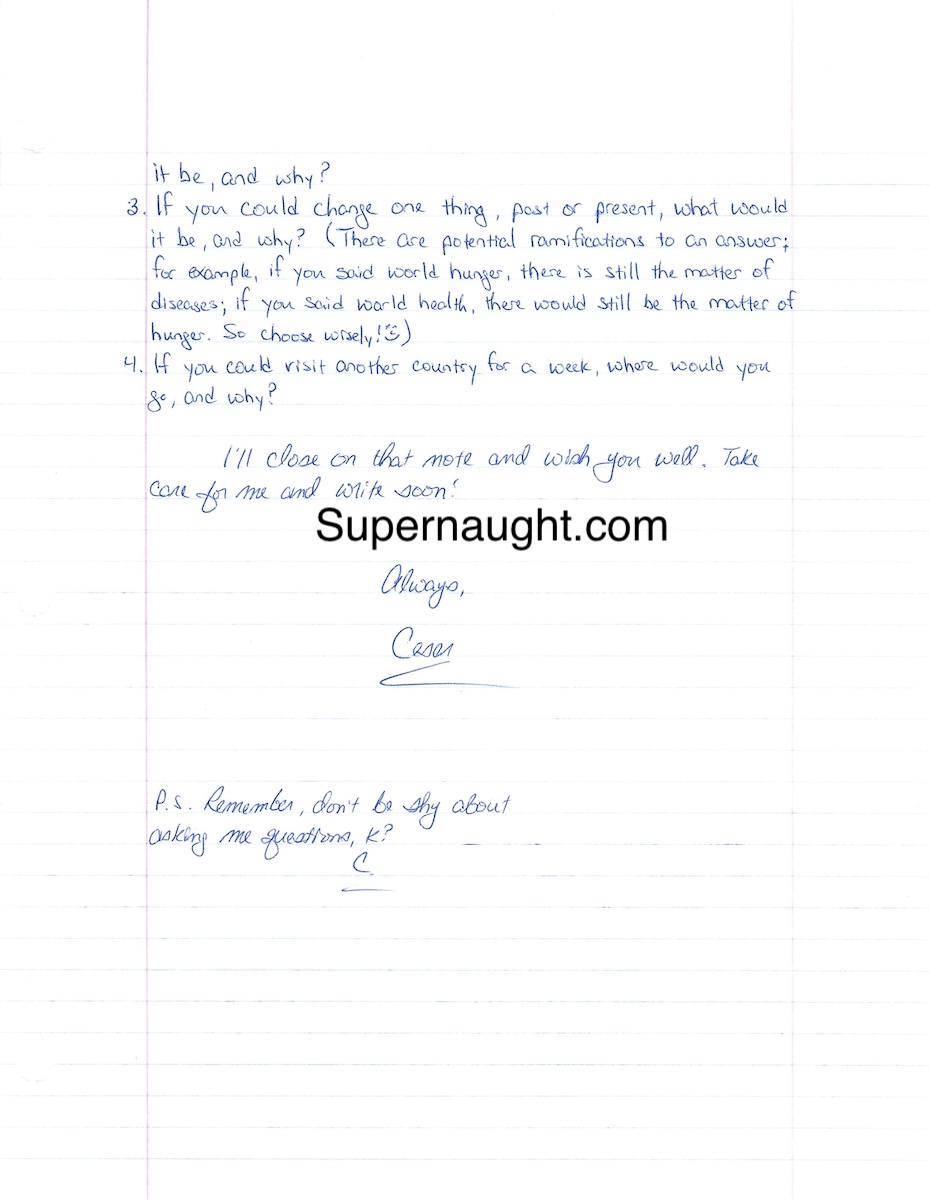 Cesar Barone Letter and Envelope Set Both Signed image 3