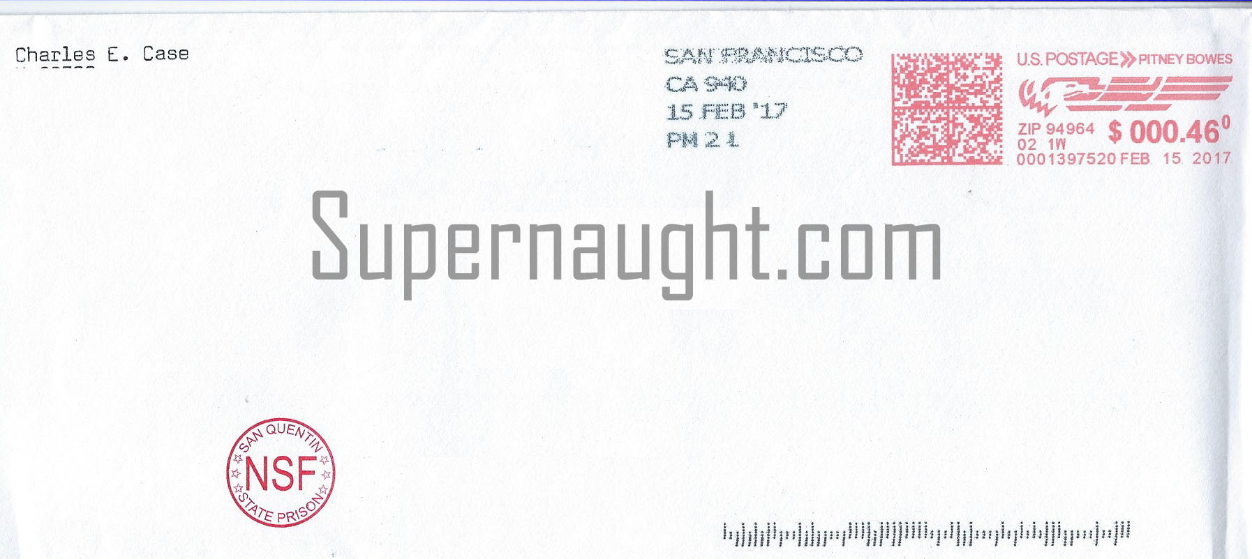 Charles Case Signed Letter With Envelope And Trial Testimony image 3