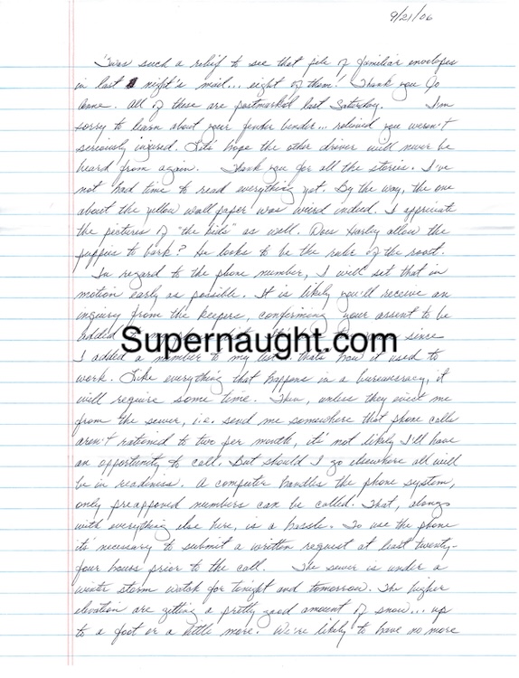 Charles Harrelson Handwritten Letter with Hand Signed Envelope