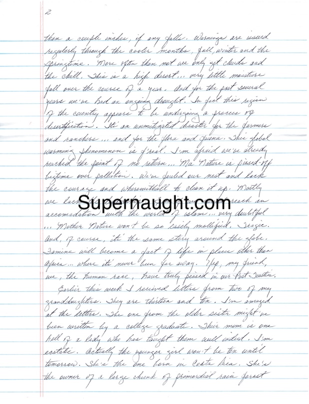 Charles Harrelson Handwritten Letter with Hand Signed Envelope image 2