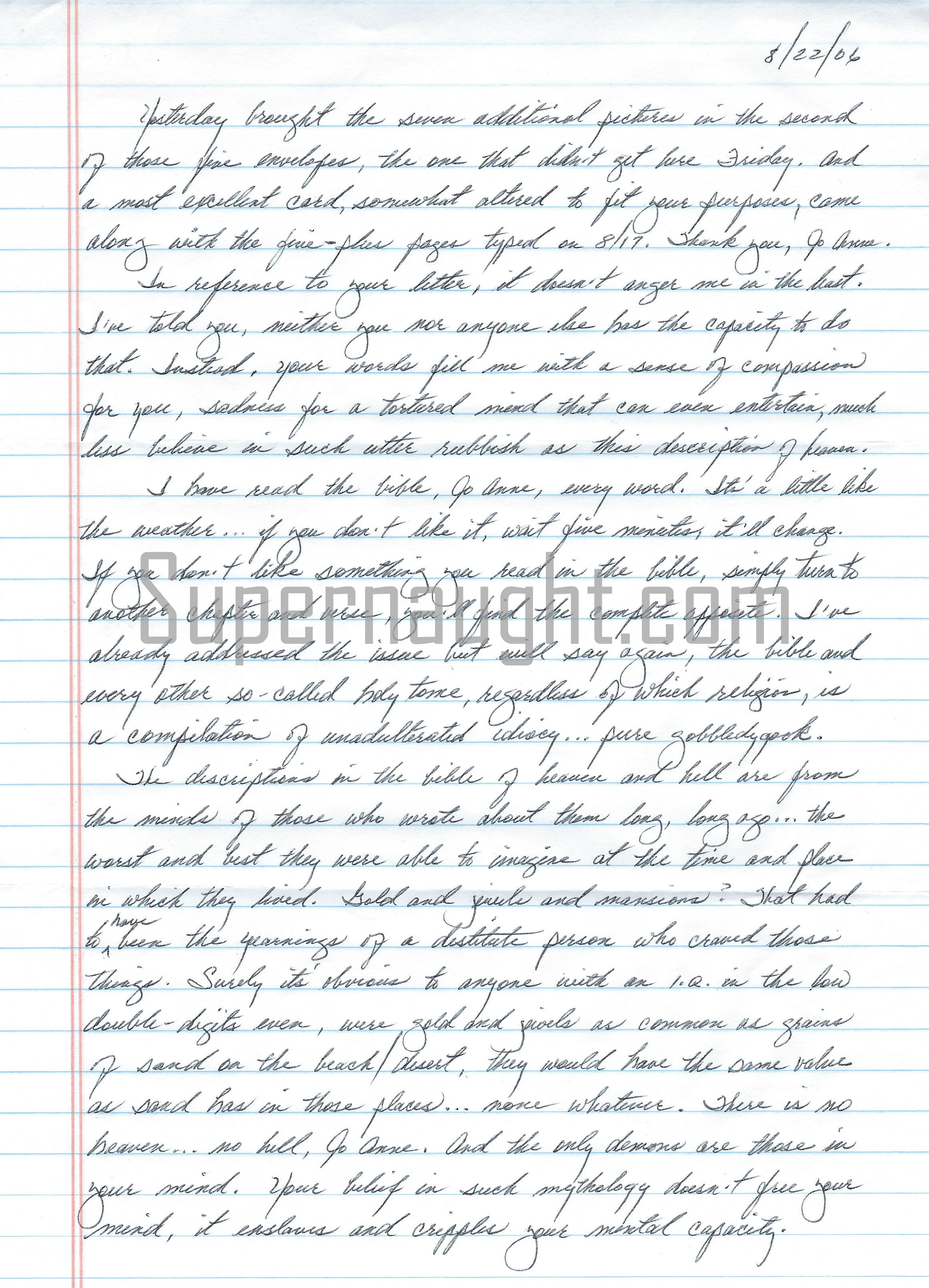 Charles Harrelson Handwritten Letter With Signed Envelope
