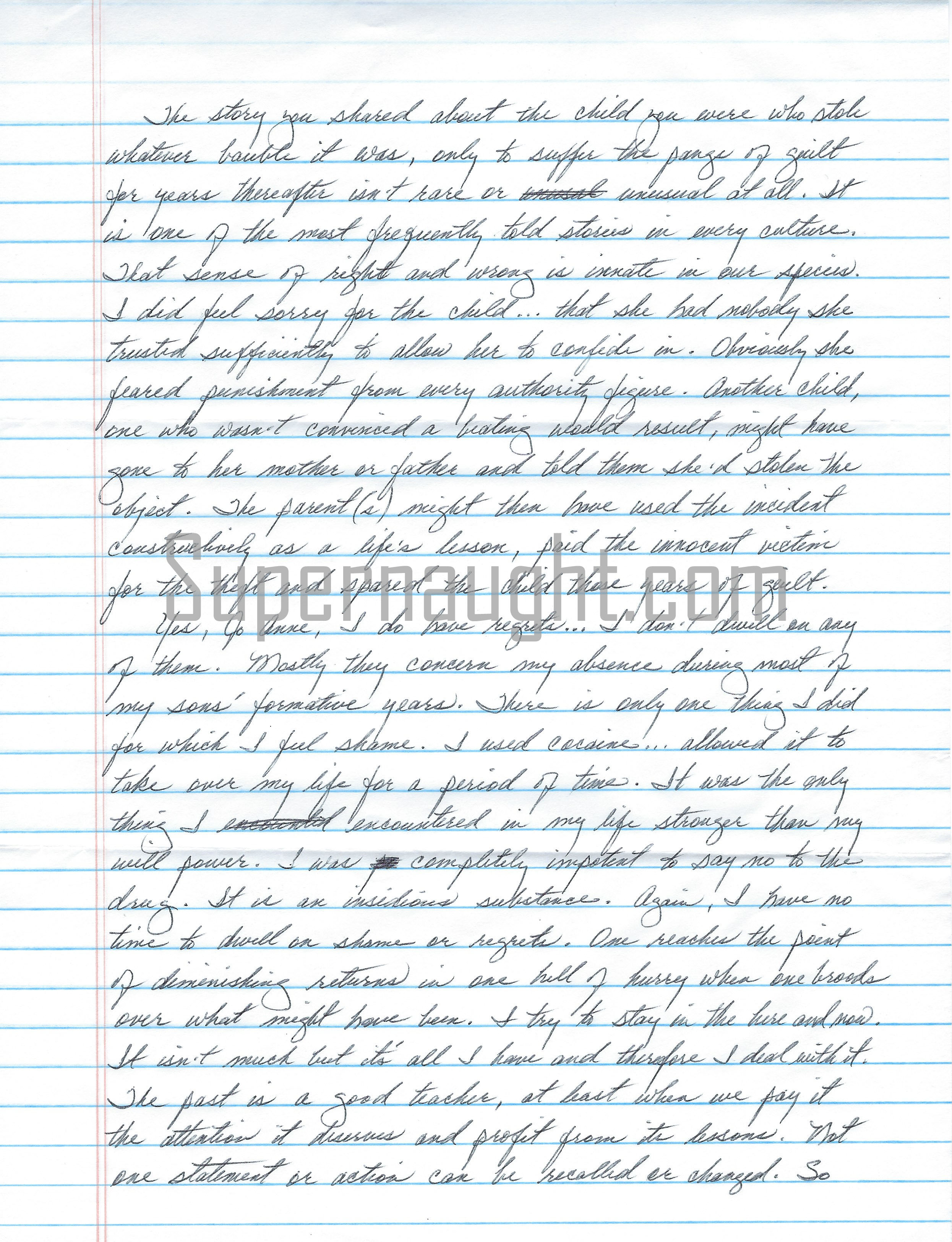 Charles Harrelson Handwritten Letter With Signed Envelope image 2