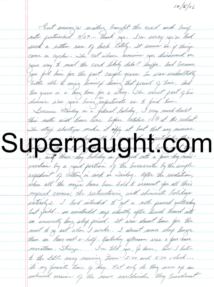 Charles Harrelson Letter With Signed Envelope