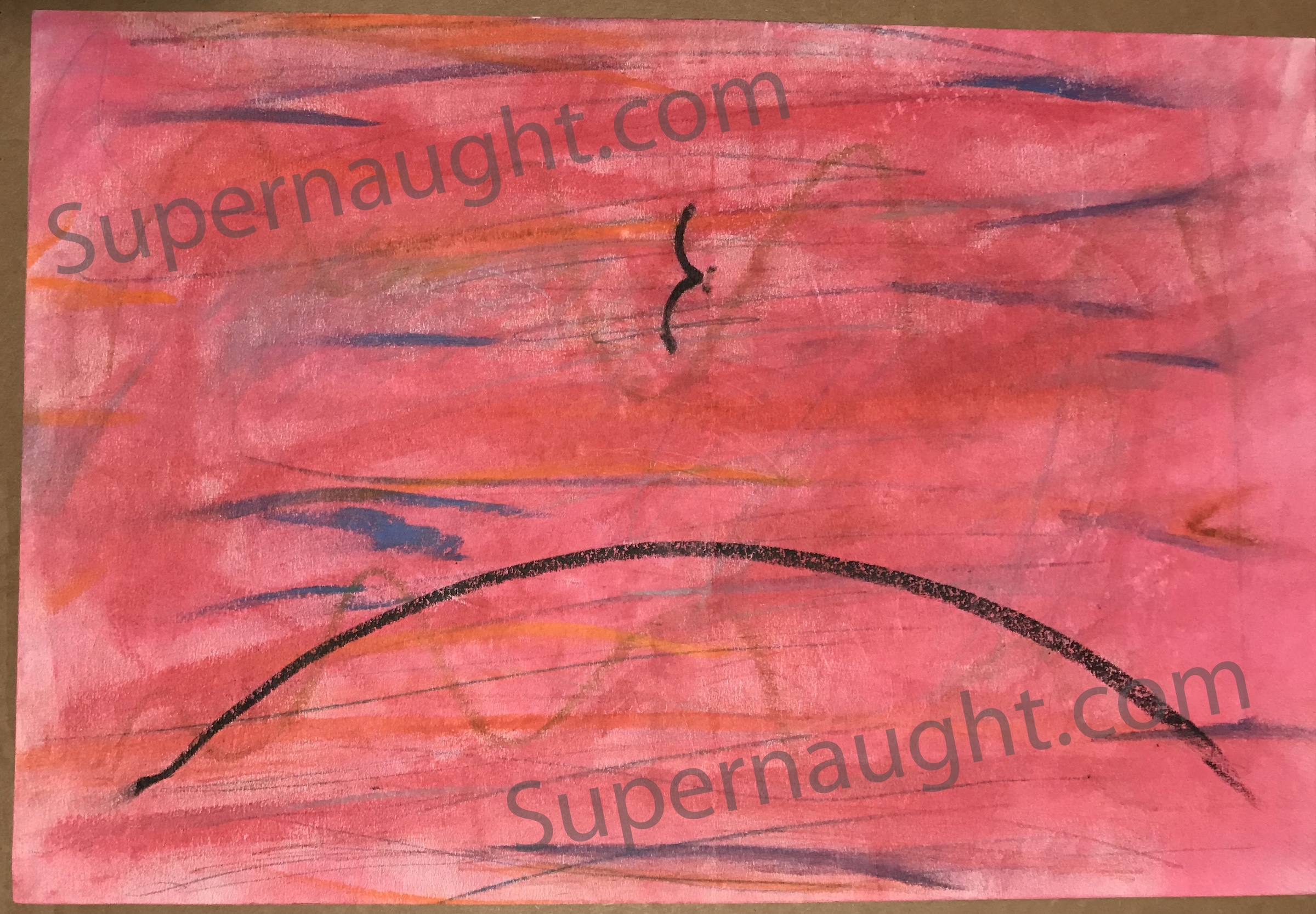 Charles Manson A You Artwork Signed