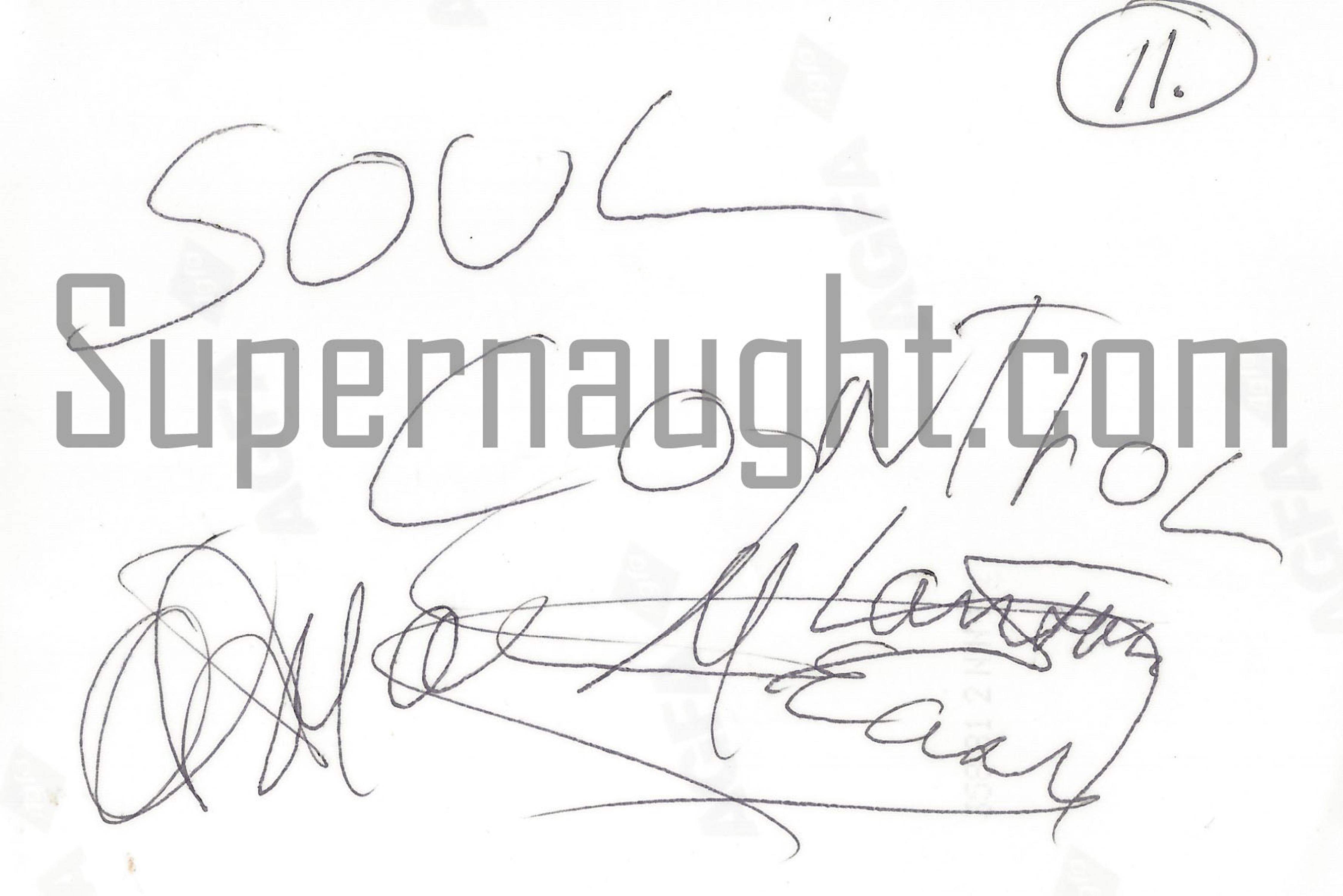 Charles Manson Alcatraz Signed Photo