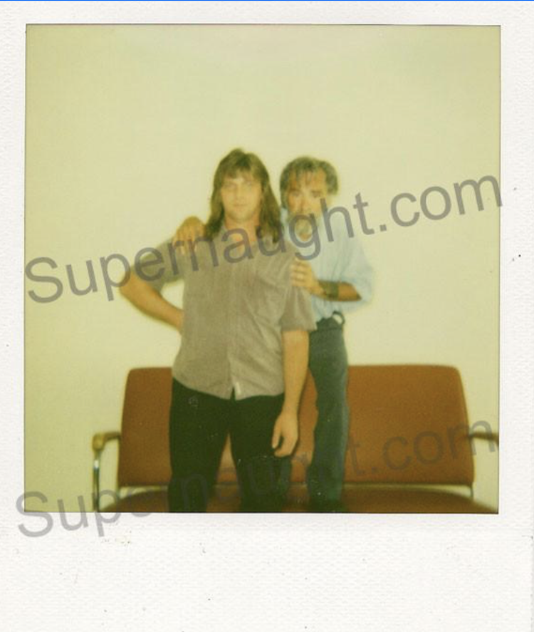 Charles Manson August 2002 Polaroid