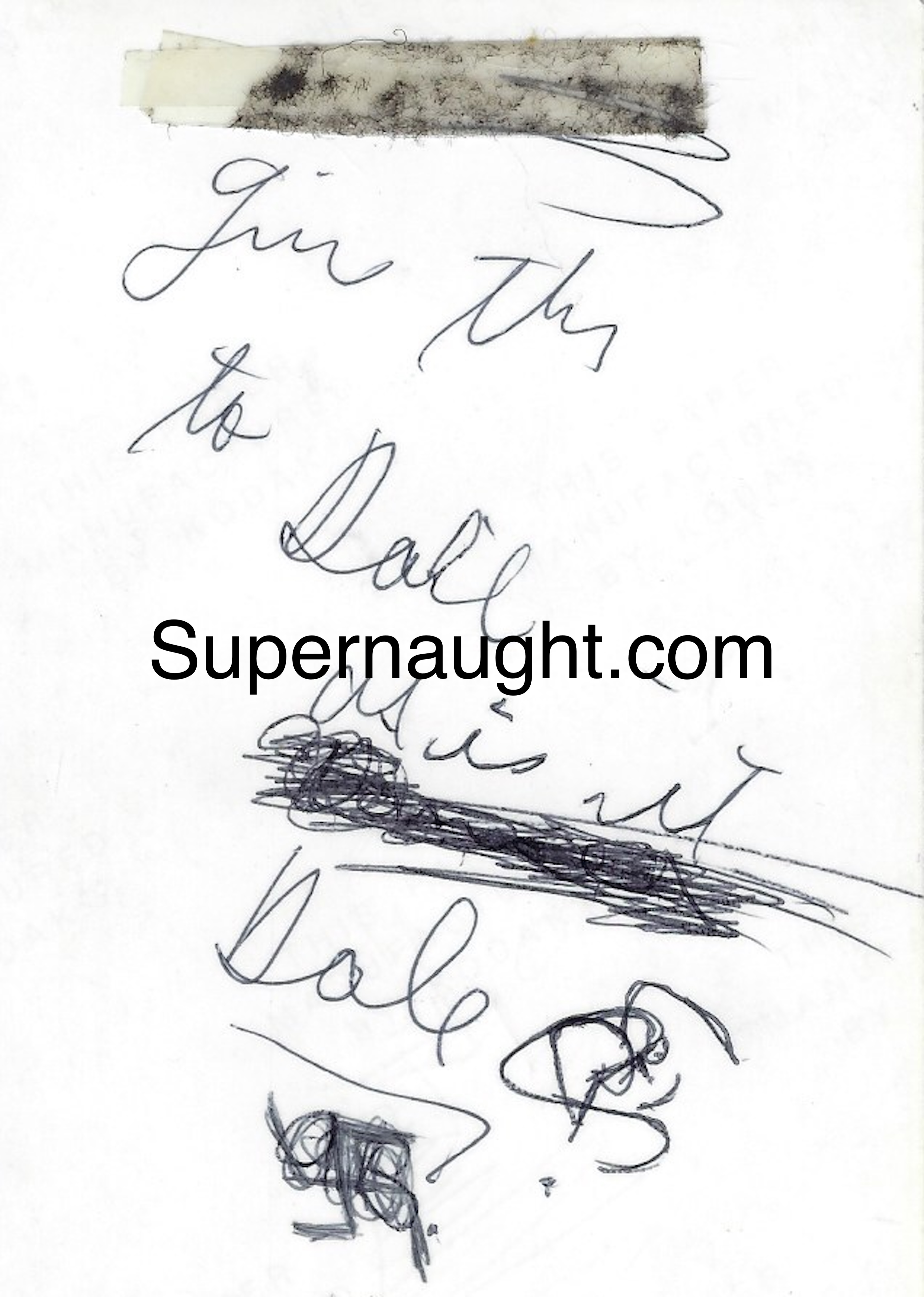Charles Manson Autographed Photo image 2