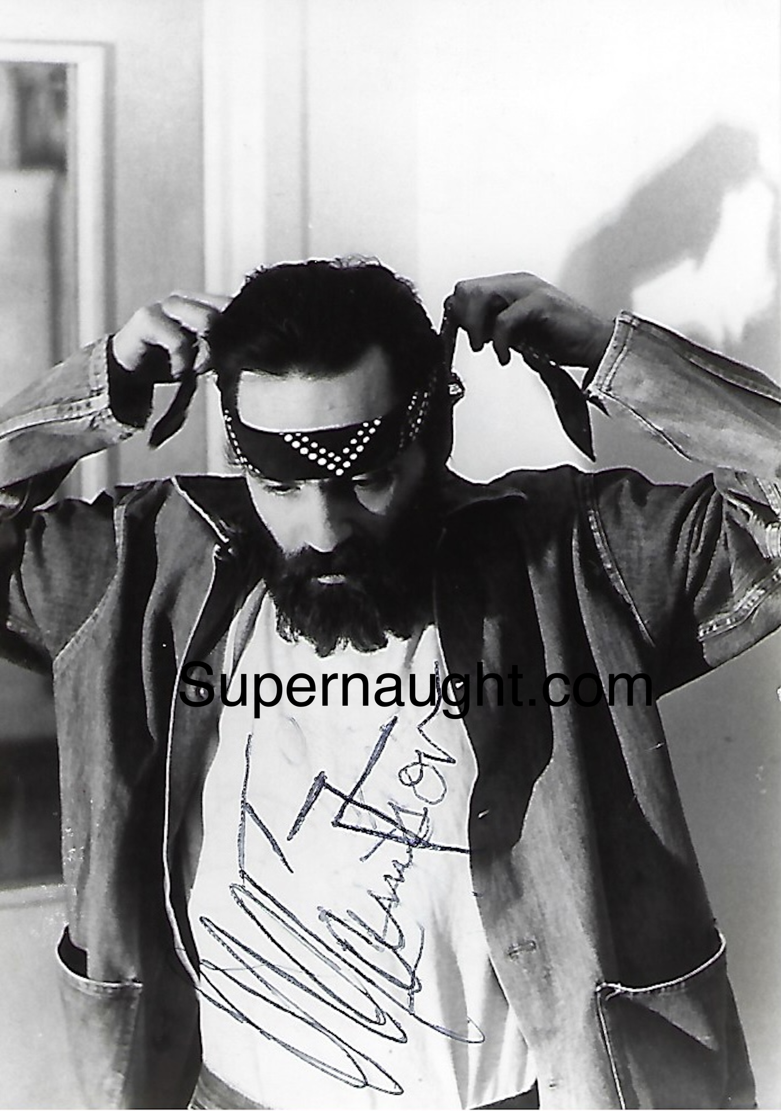 Charles Manson Autographed Photo