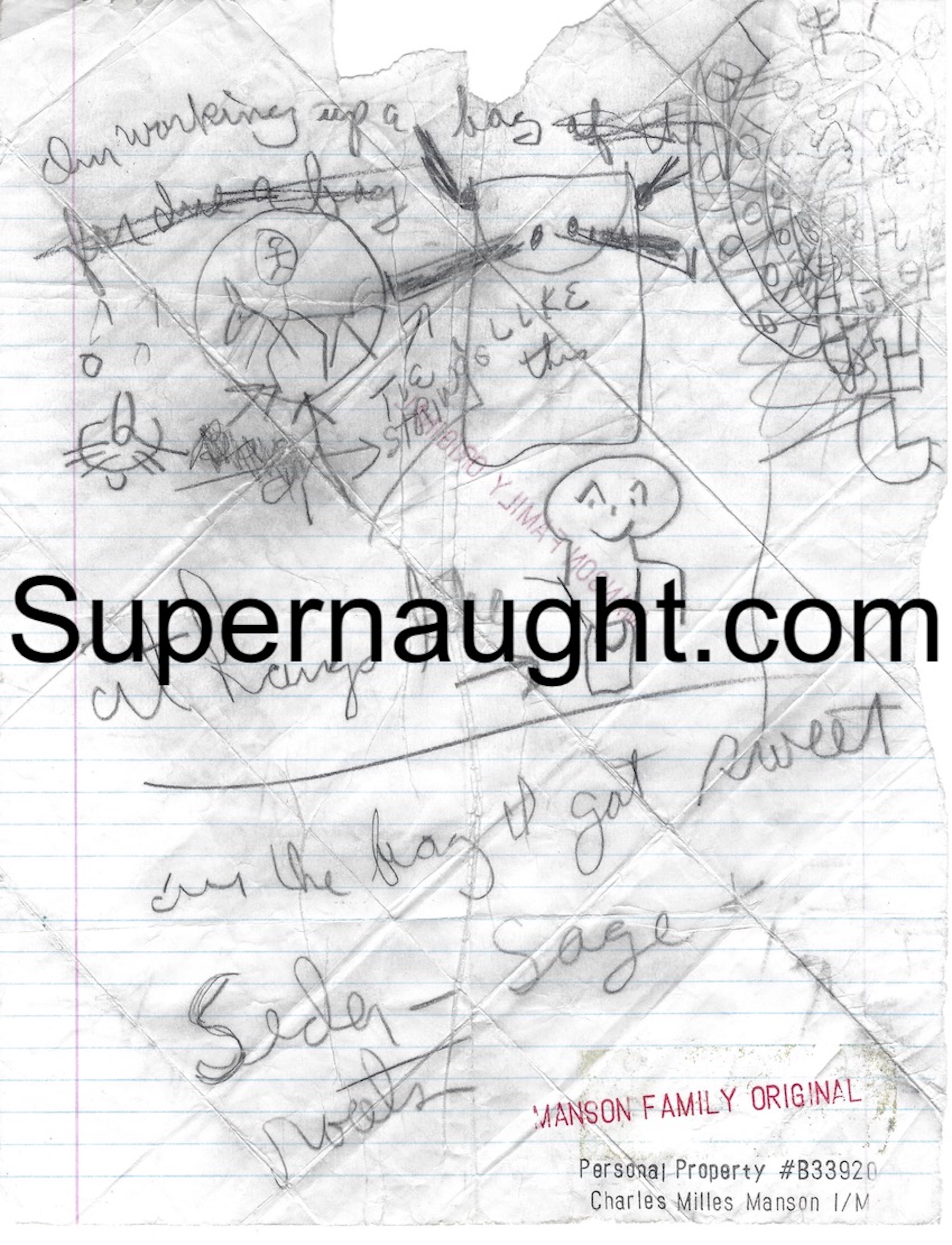 Charles Manson Bag Making Instructions
