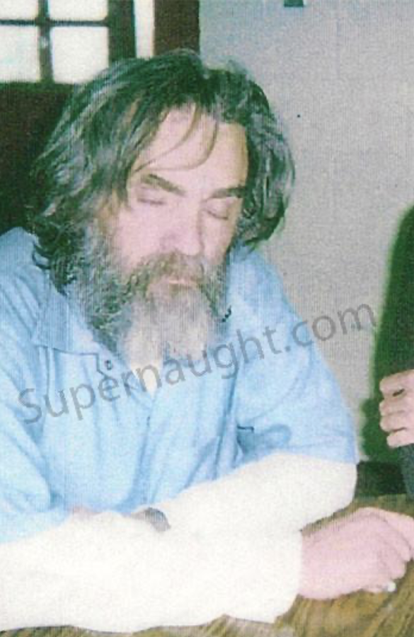 Charles Manson February 2000 Prison Visiting Photo