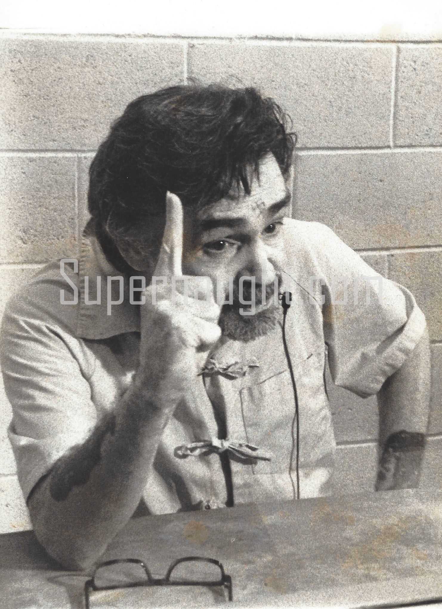 Charles Manson Four Prison Photos image 2