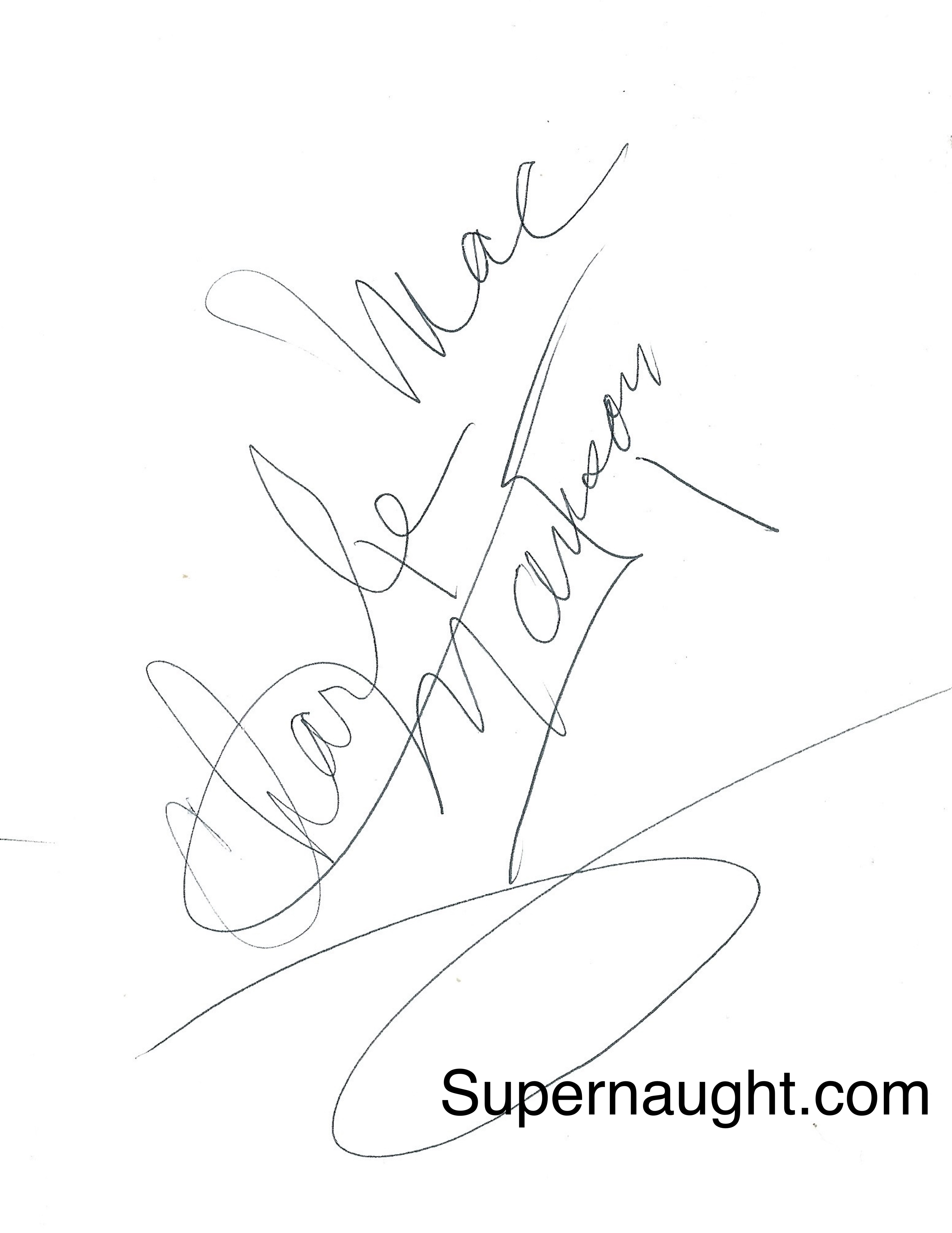 Charles Manson Helter Skelter Signed DVD Cover image 2